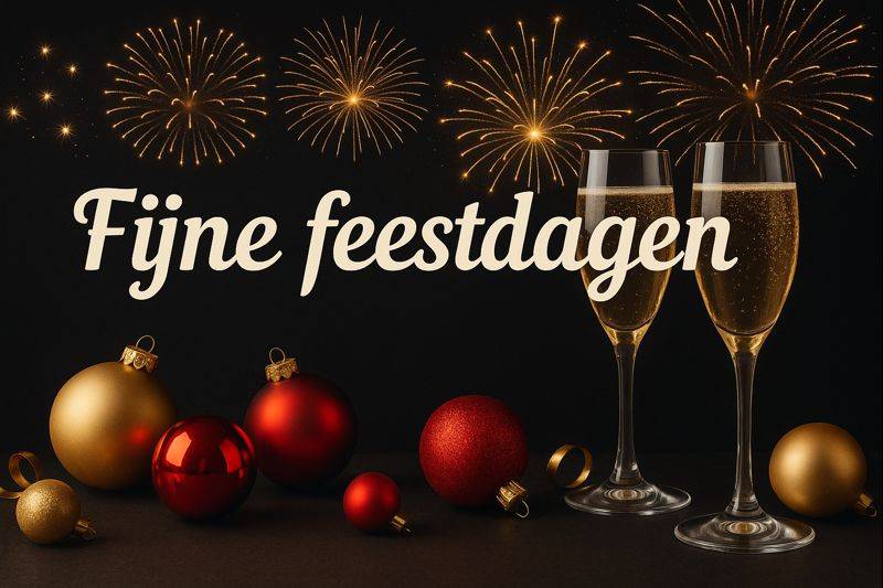 Levering rond Kerst en Oud & Nieuw