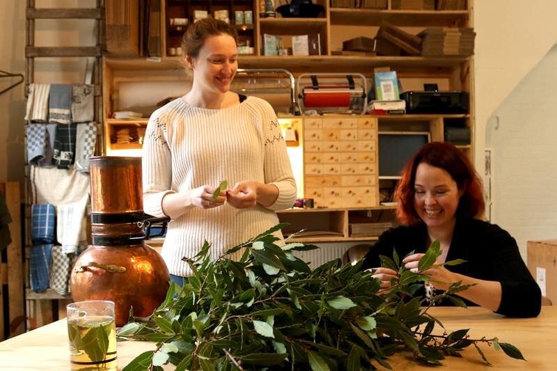 Botanische Tuinenzeep III - ceder & laurier