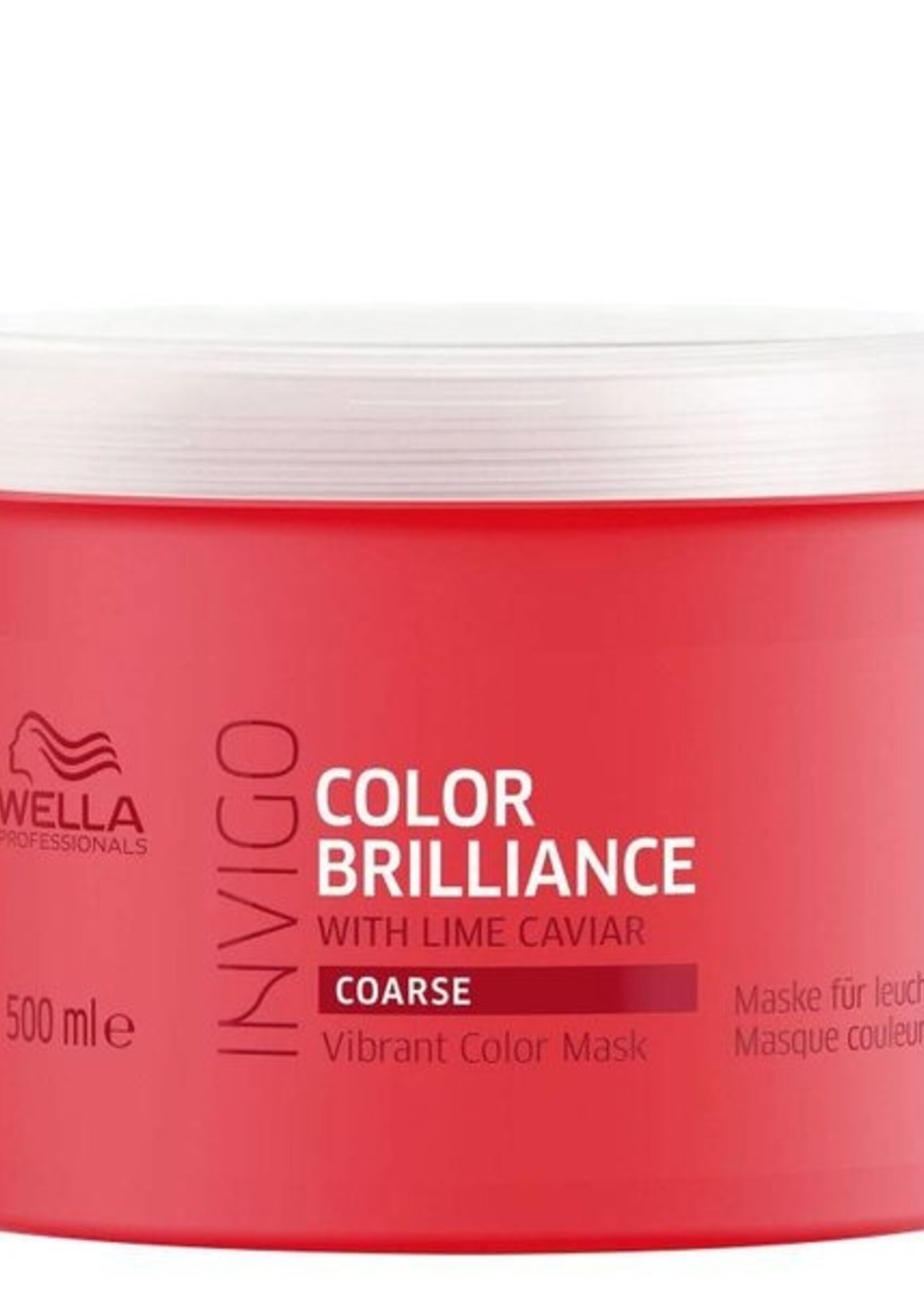 Wella Wella Invigo Color Brilliance Masker - Weerbarstig/Dik haar
