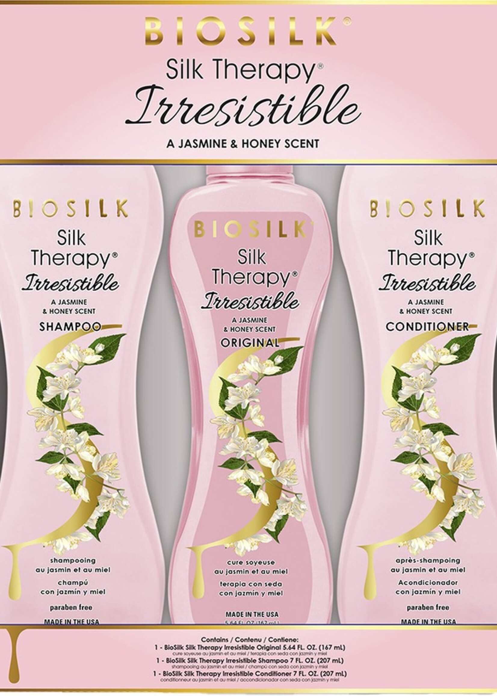 Biosilk Biosilk Silk Therapy Irresistible Trio Kit - 207+207+167ml