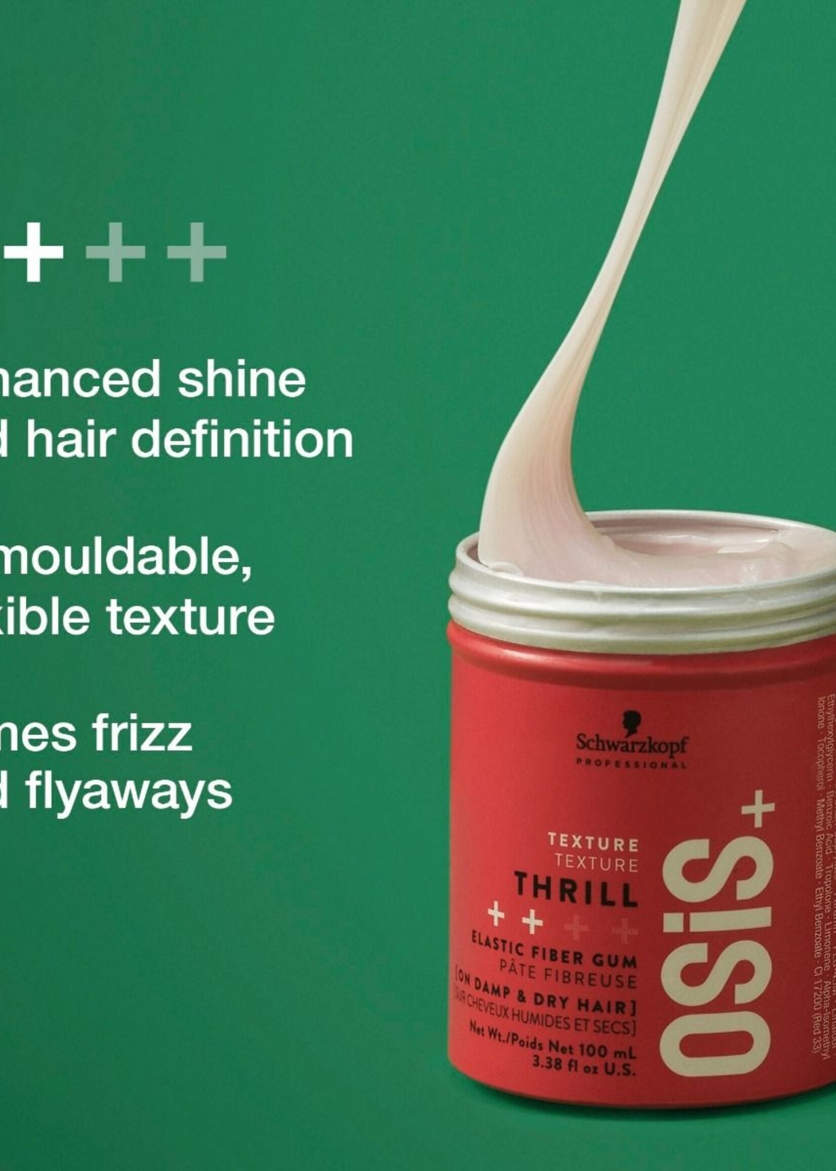 Schwarzkopf Professional Schwarzkopf Osis+ Texture Thrill Fiber Gum - 100ml