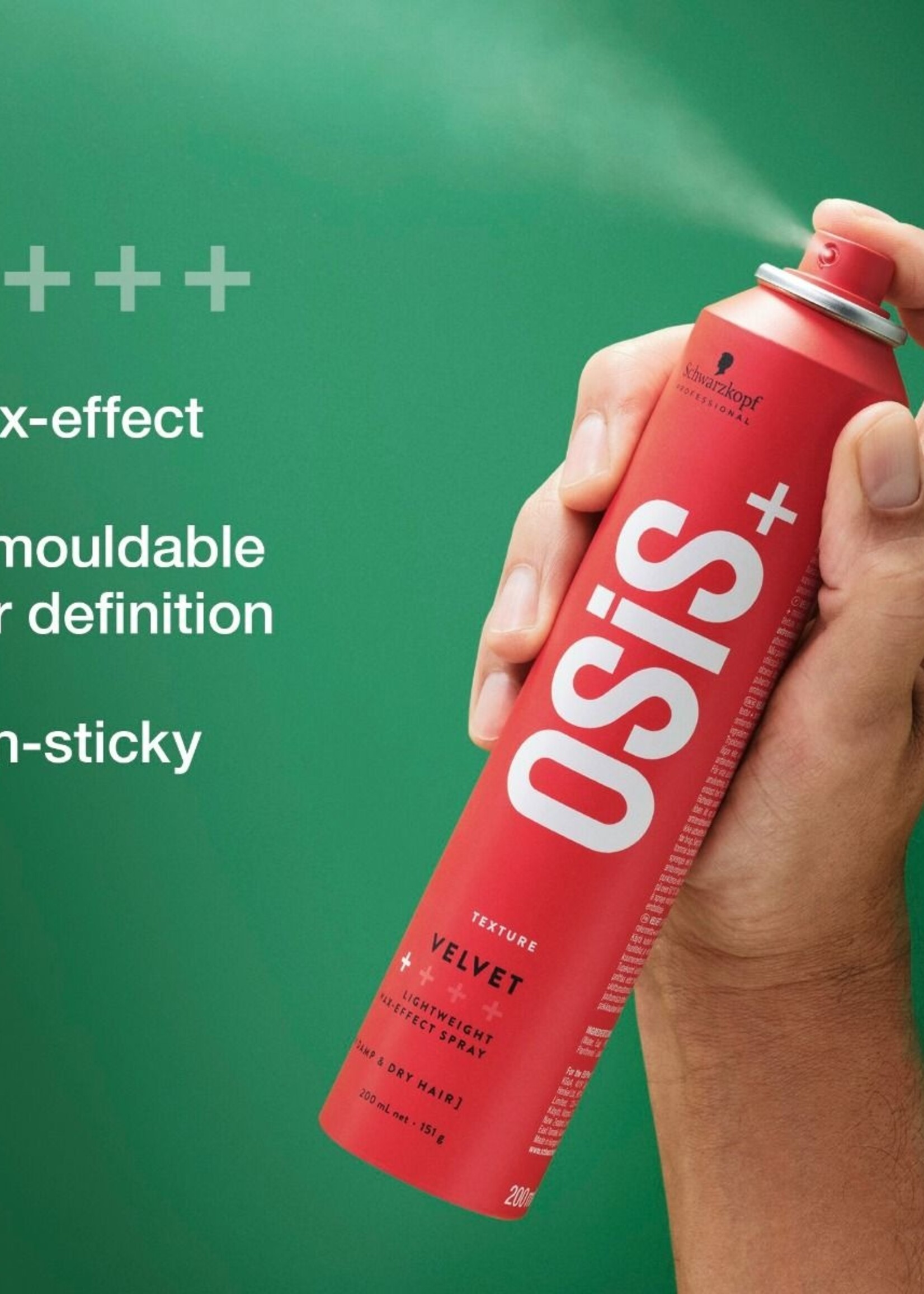 Schwarzkopf Professional Schwarzkopf OSiS+ Texture Velvet Lightweight Wax-Effect Spray - 100ml