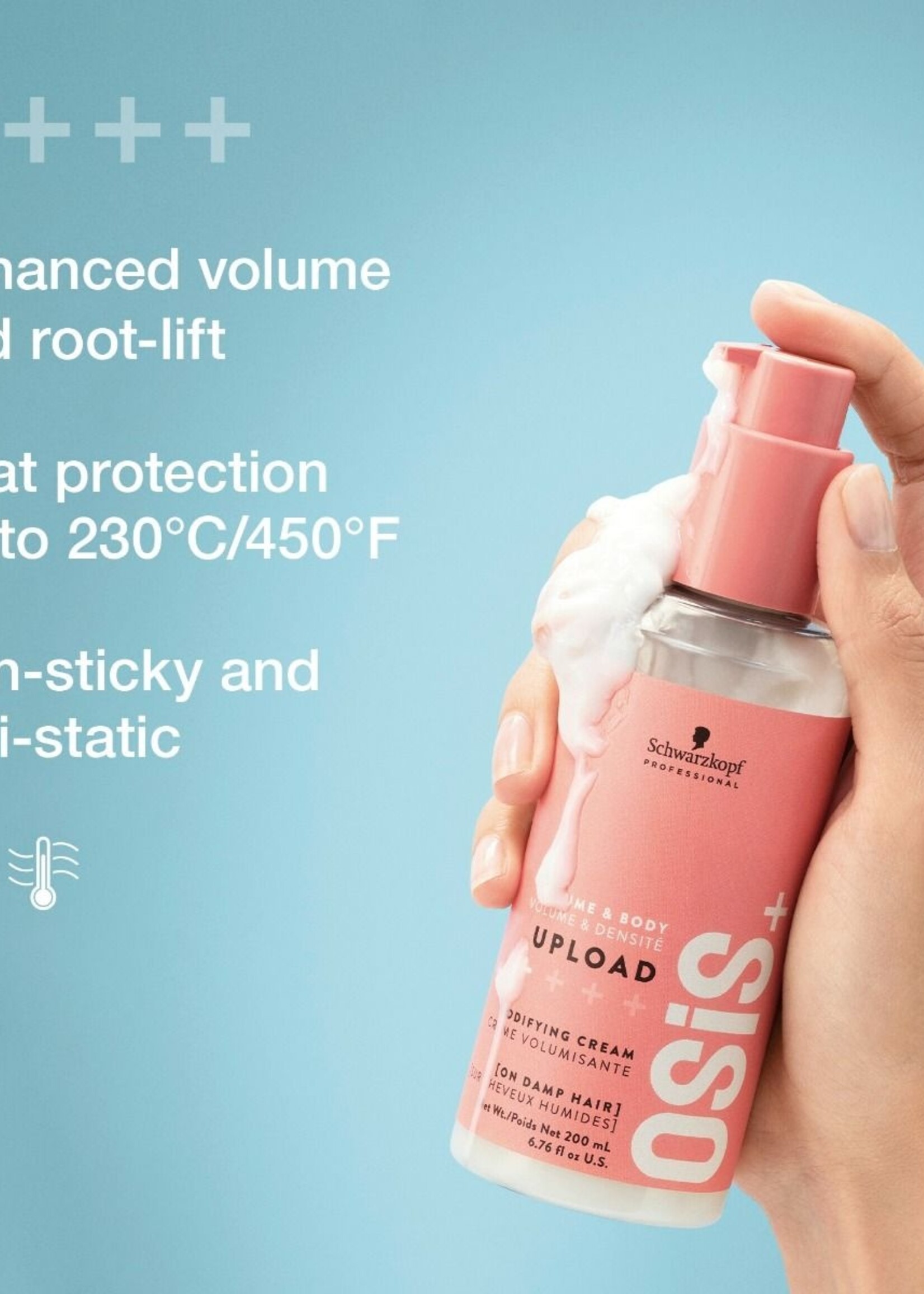 Schwarzkopf Professional Schwarzkopf OSiS+ Volume & Body Upload Bodifying Cream - 200ml