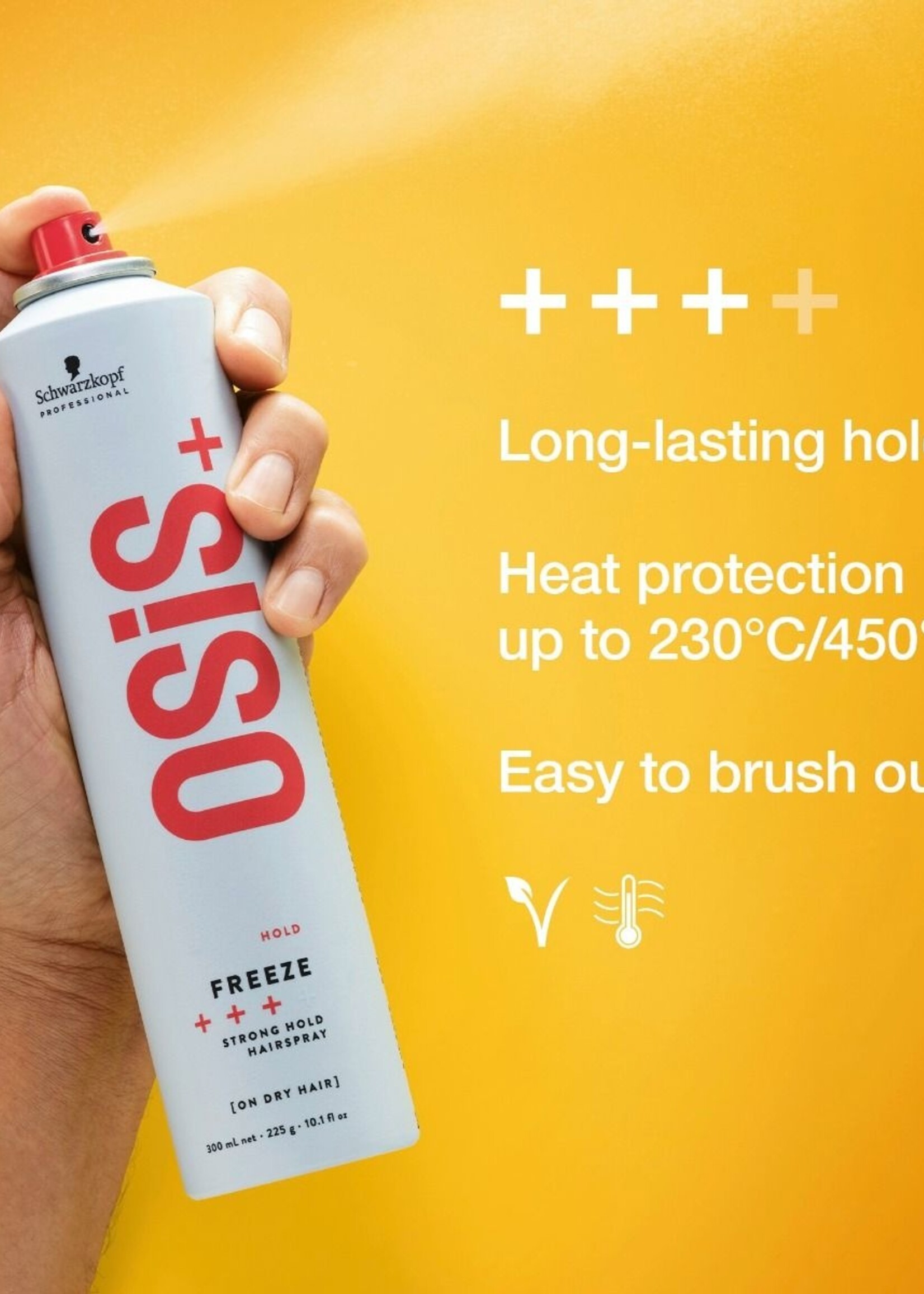 Schwarzkopf Professional Schwarzkopf OSiS+ Hold Freeze Strong Hold Hairspray