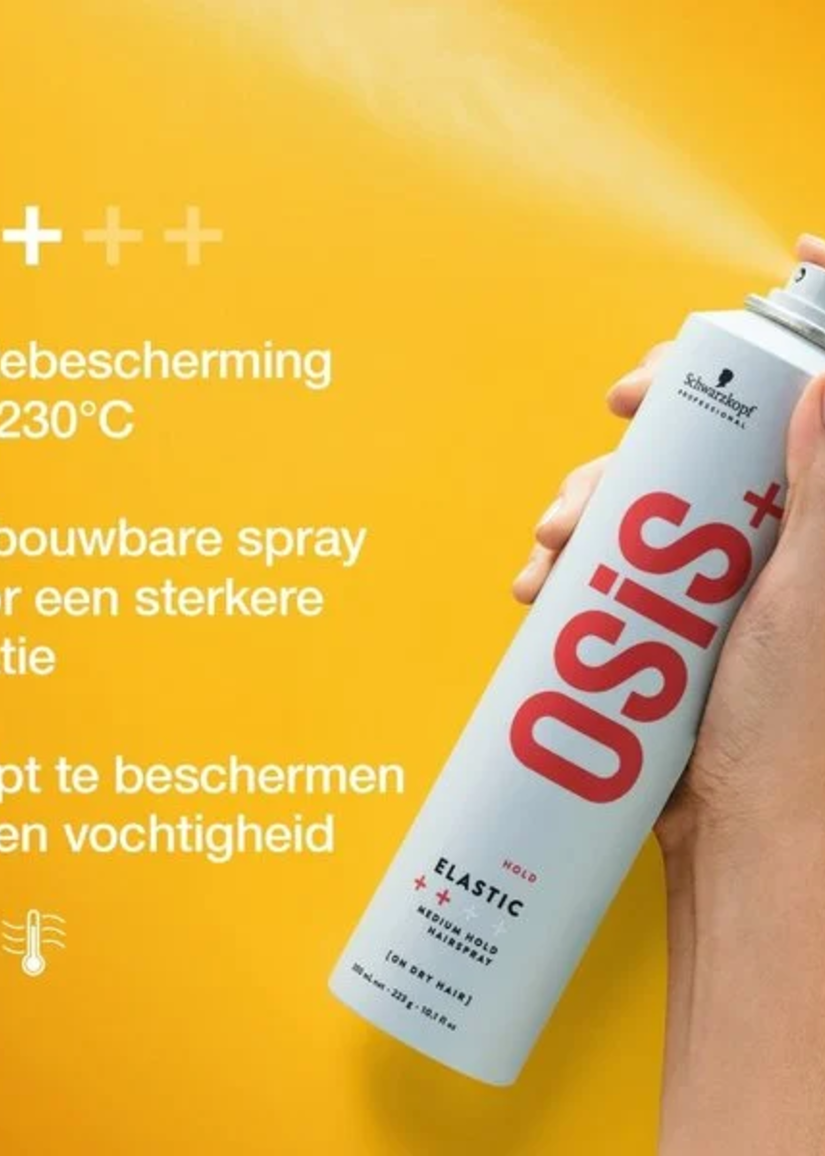 Schwarzkopf Professional Schwarzkopf OSiS+ Hold Elastic Medium Hold Hairspray