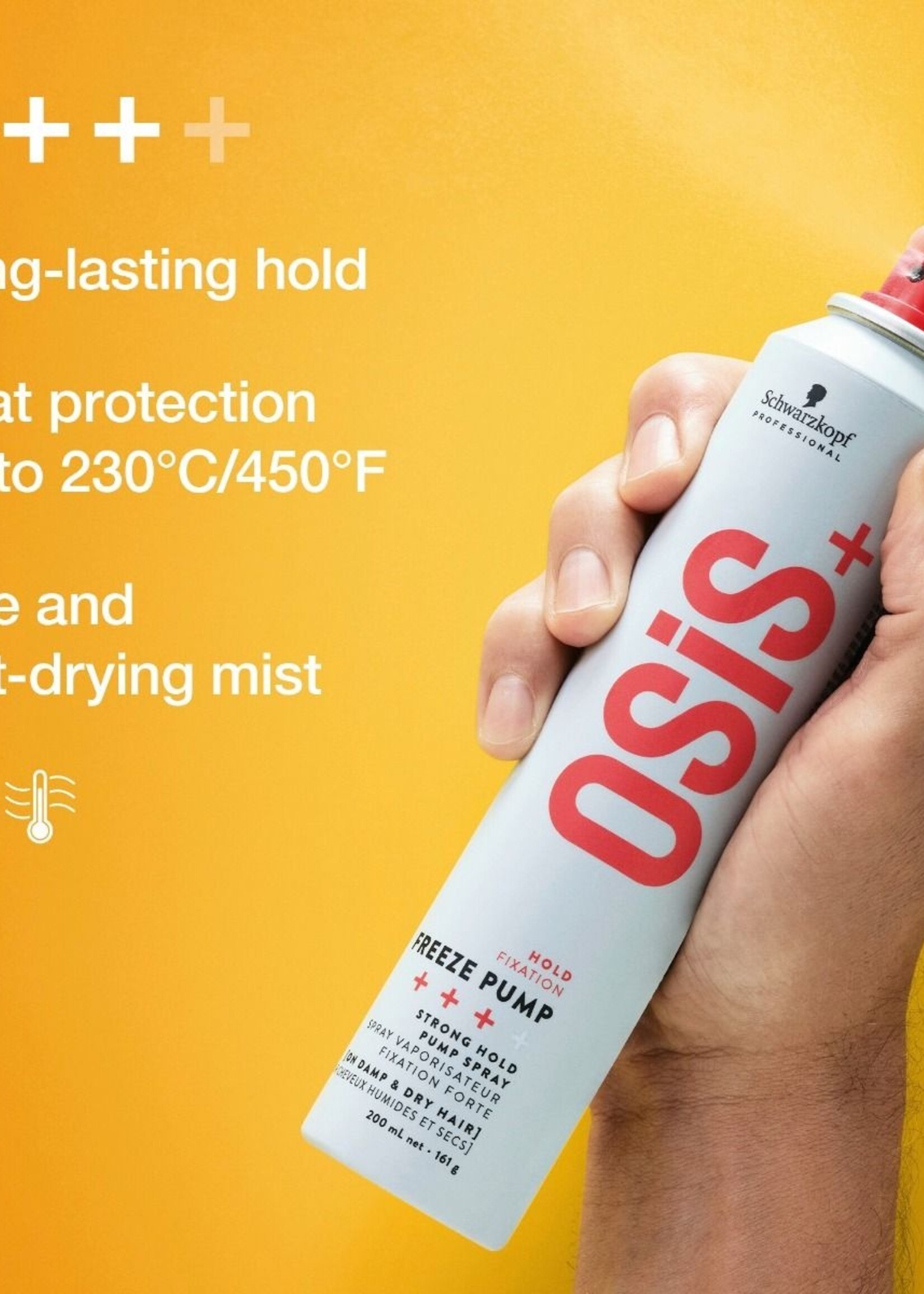 Schwarzkopf Professional Schwarzkopf OSiS+ Hold Freeze Pump Strong Hold Pump Spray - 200ml