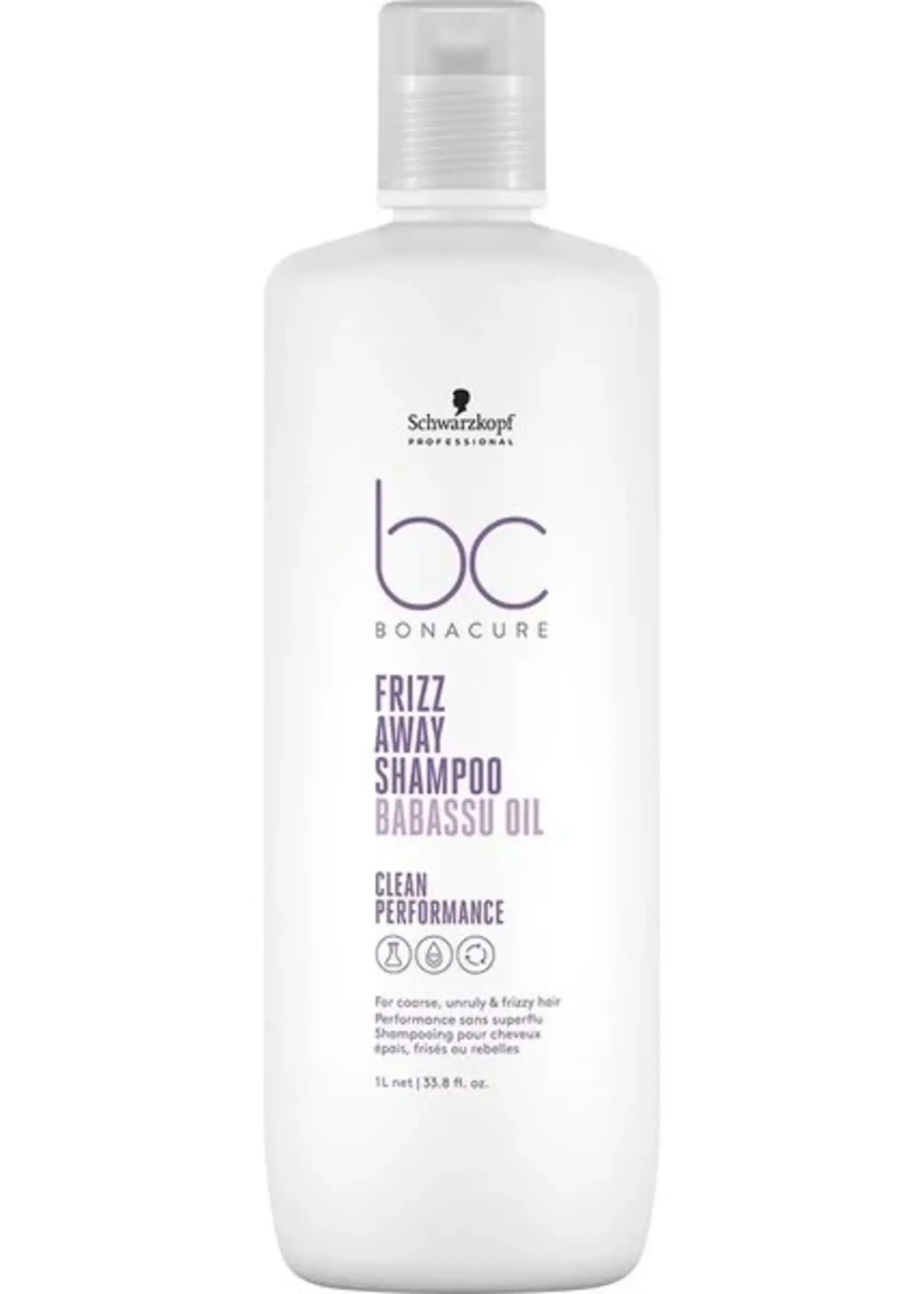 Schwarzkopf Professional Schwarzkopf Bonacure Clean Performance Frizz Away Shampoo