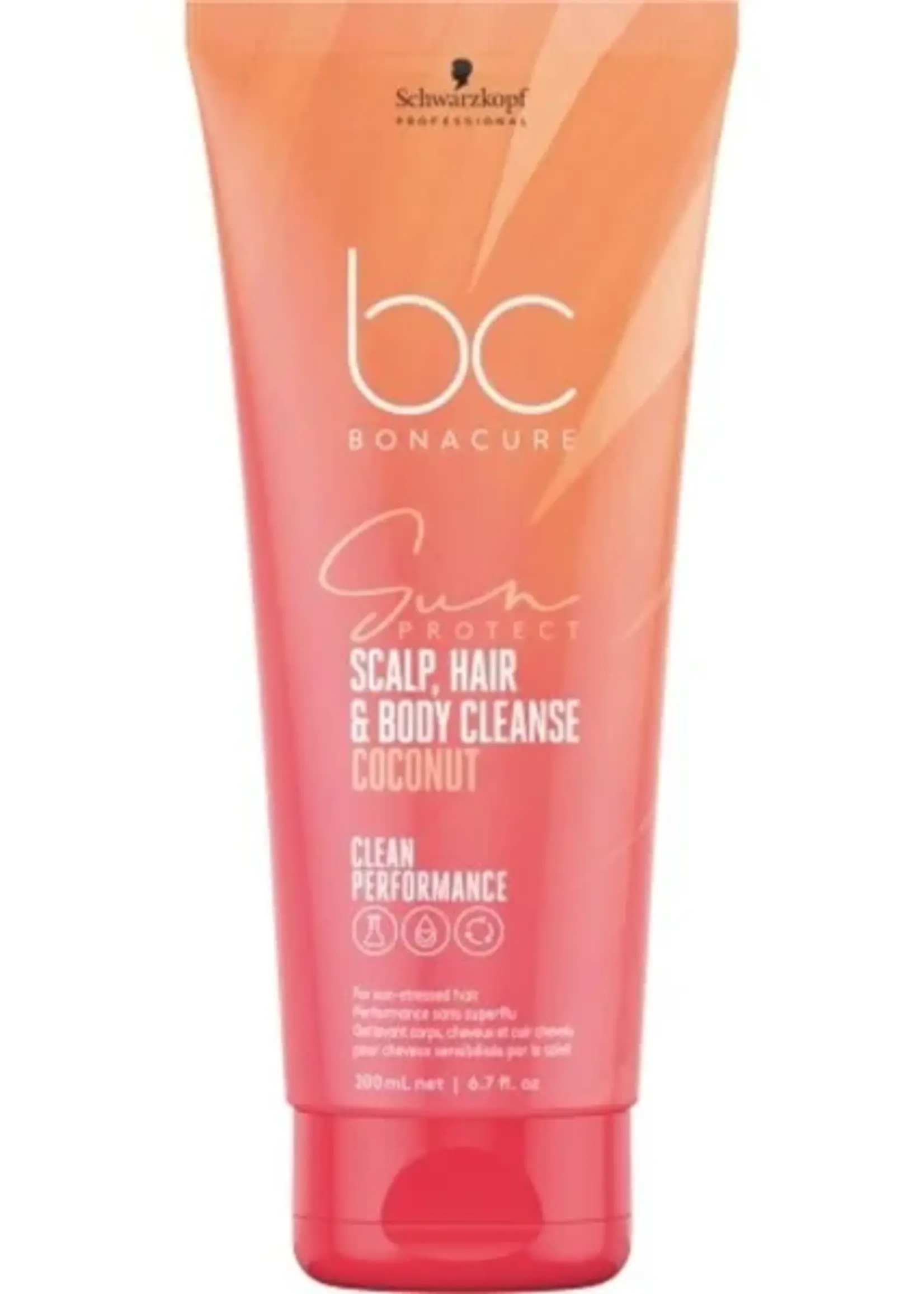 Schwarzkopf Professional Schwarzkopf Bonacure Sun Protect Scalp, Hair & Body Shampoo - 200ml