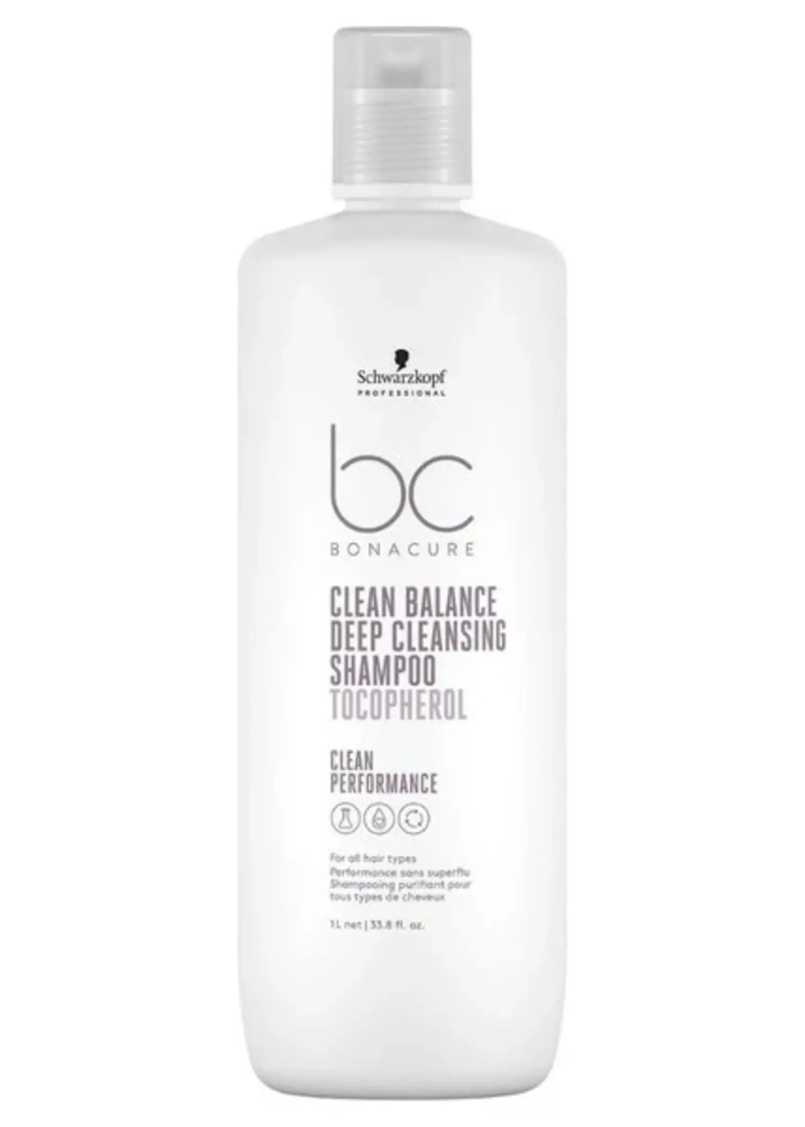 Schwarzkopf Professional Schwarzkopf Bonacure Clean Balance Deep Cleansing Shampoo