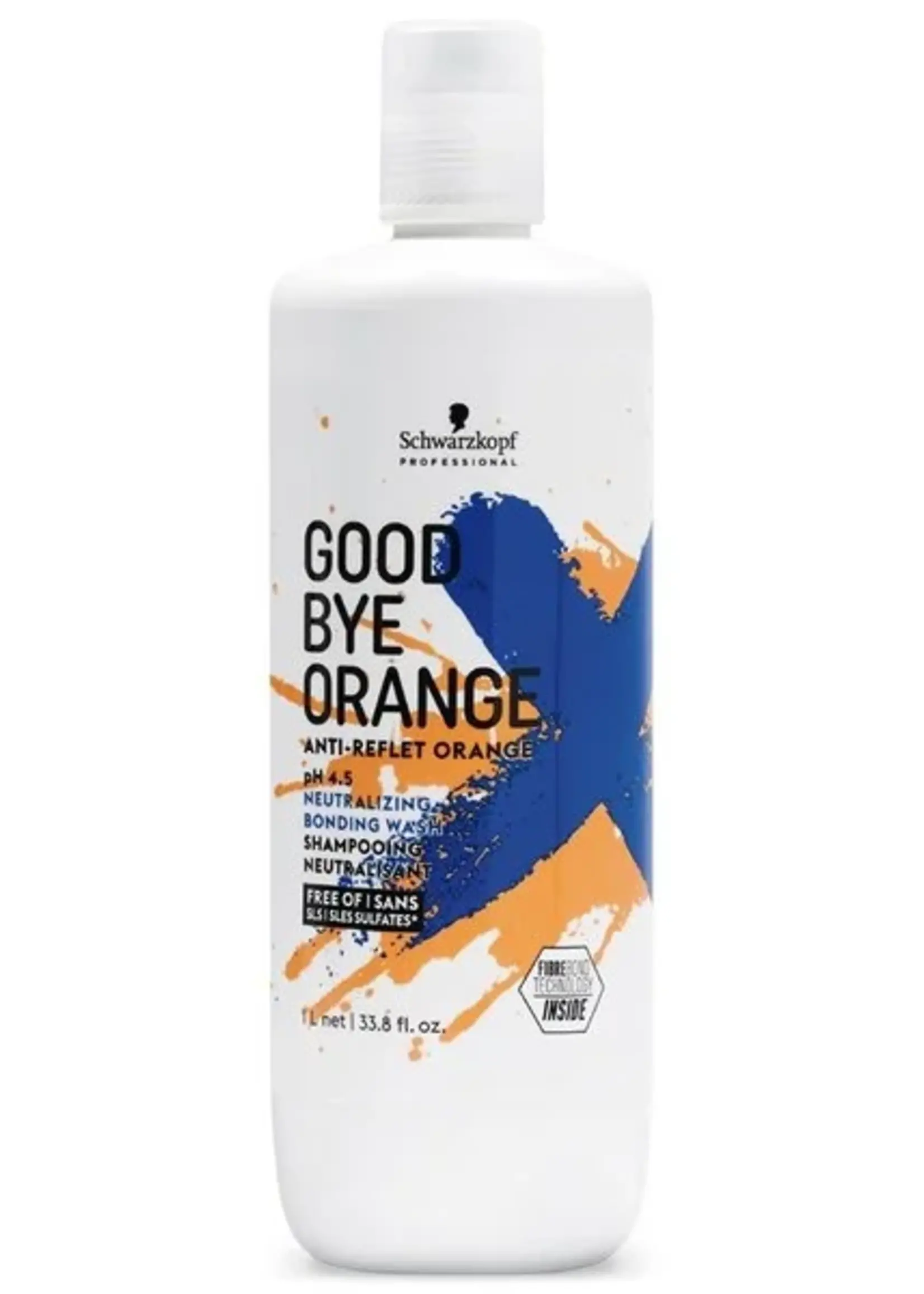 Schwarzkopf Professional Schwarzkopf Goodbye Orange Neutralizing Shampoo