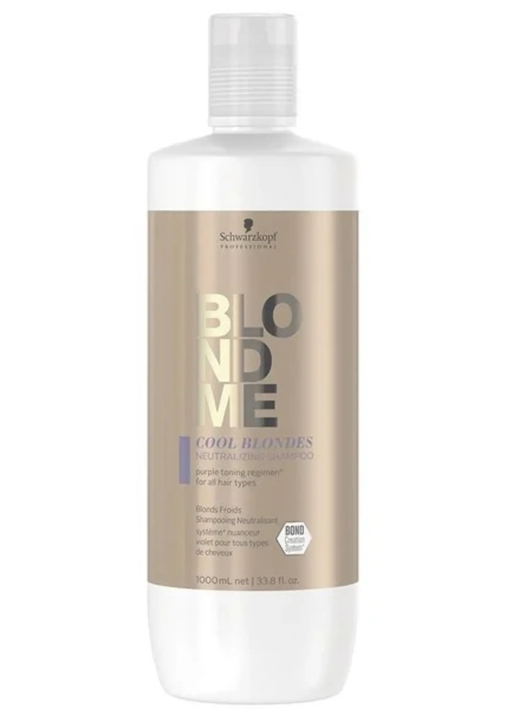 Schwarzkopf Professional Schwarzkopf Blond Me Cool Blondes Neutralizing Shampoo
