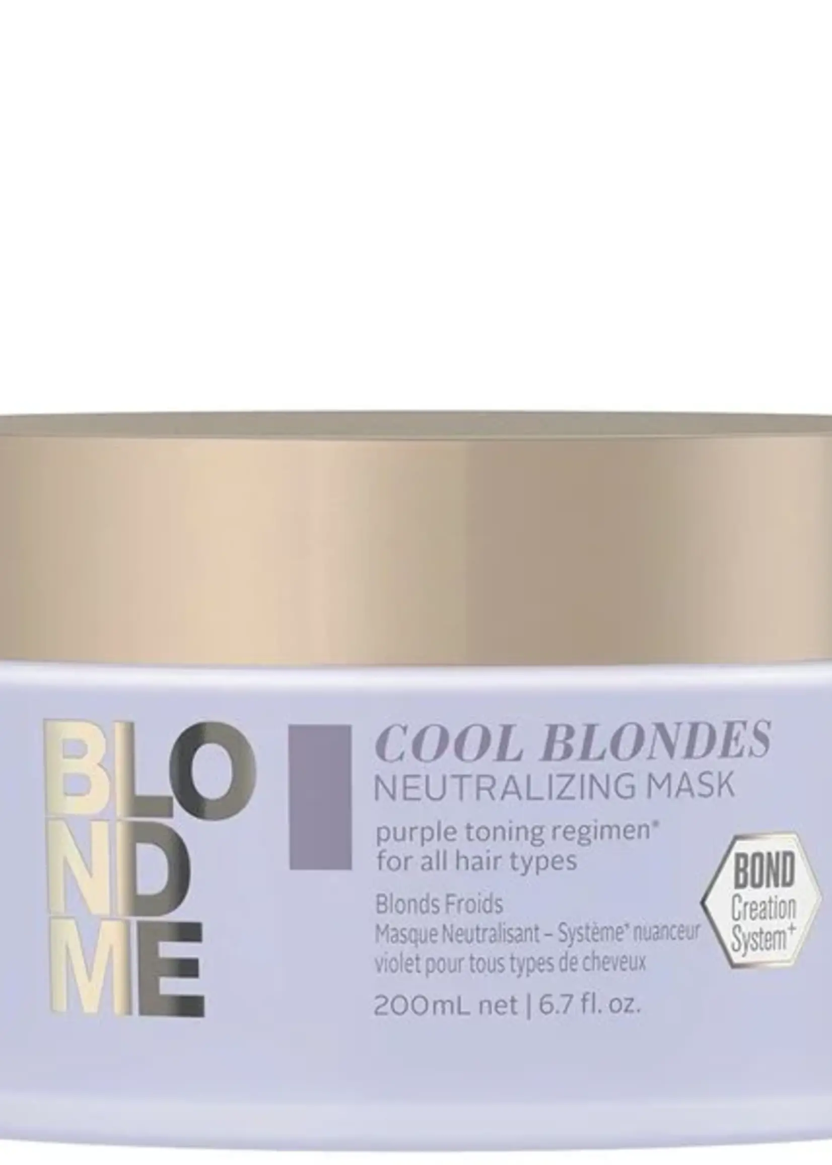 Schwarzkopf Professional Schwarzkopf Blond Me Cool Blondes Neutralizing Violet Mask - 200ml