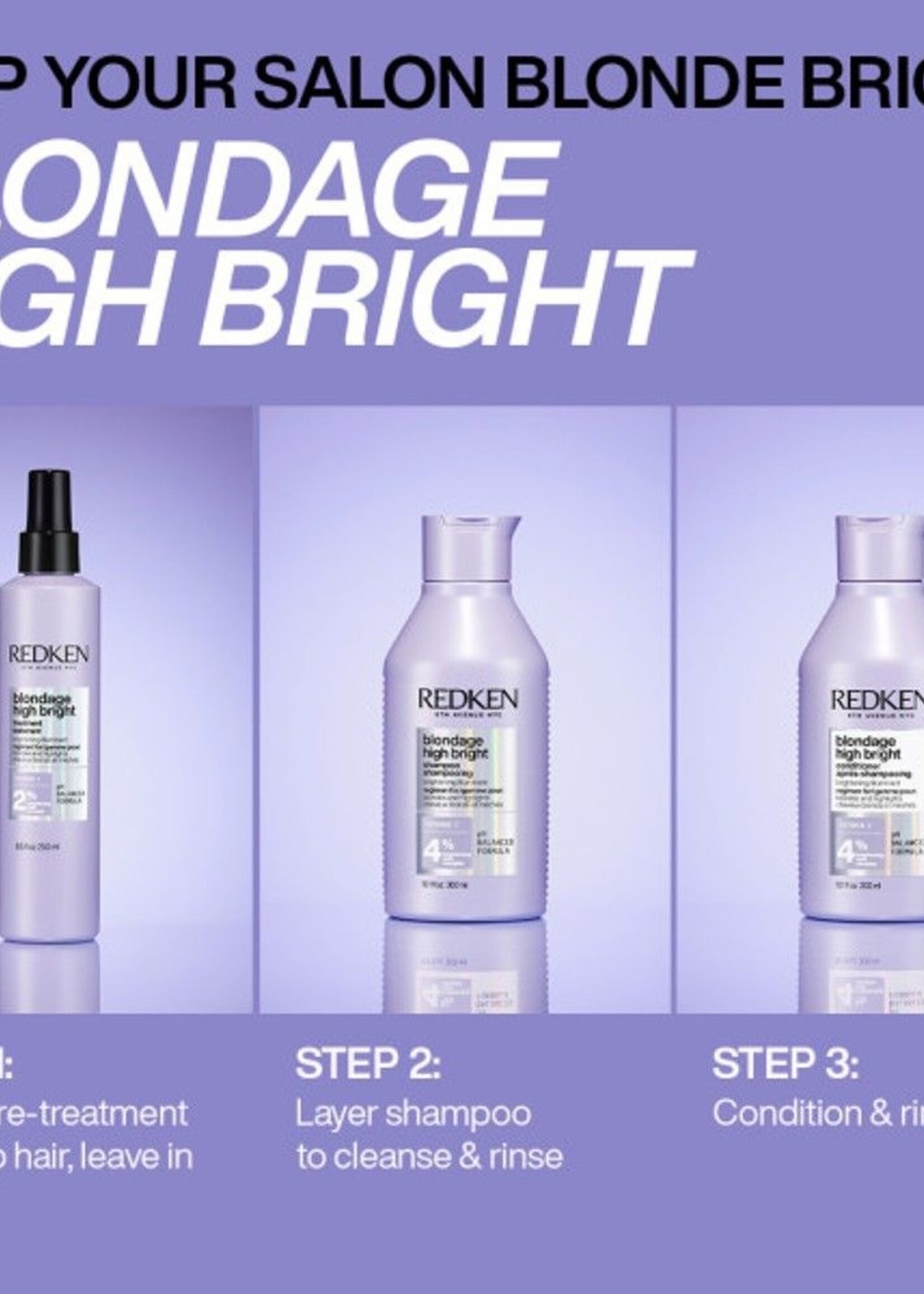Redken Redken Blondage High Bright Duo - 2x300ml