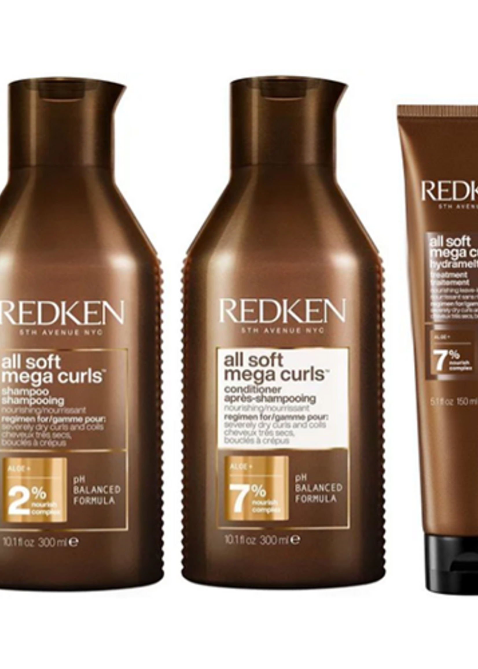 Redken Redken All Soft Mega Curls de Luxe Set - 300+300+150ml