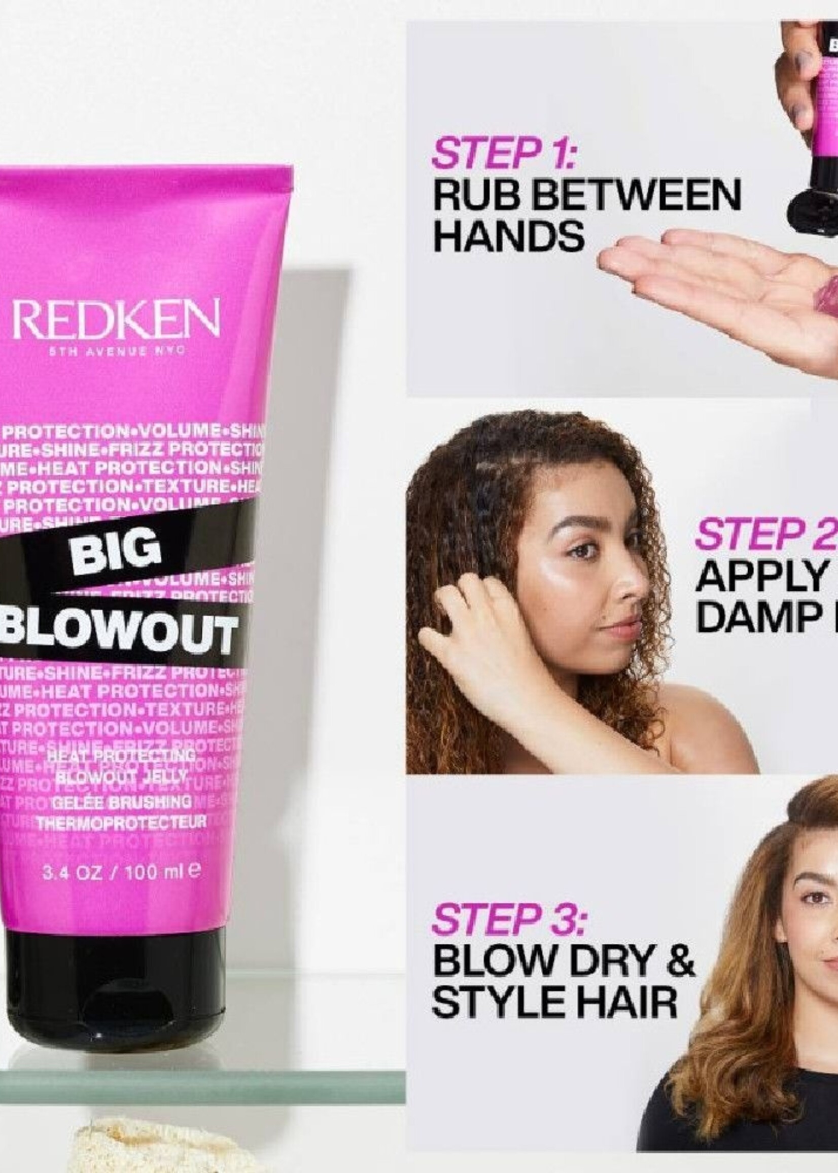 Redken Redken Big Blowout Heat Protecting Jelly - 100ml