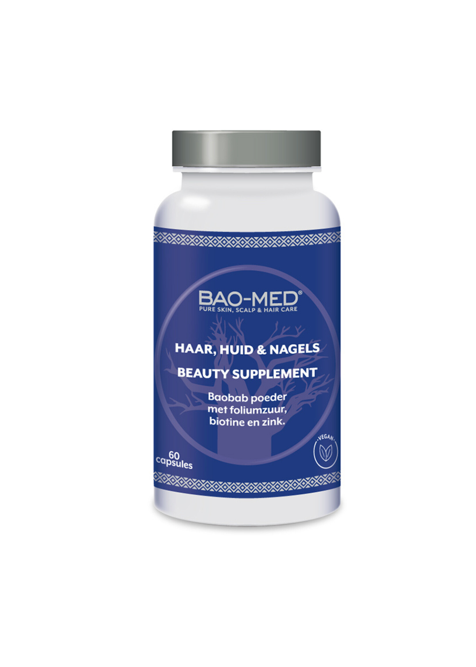 Mediceuticals Laboratories Mediceuticals Bao Med Beauty Supplement Hair, Skin & Nails - 60st