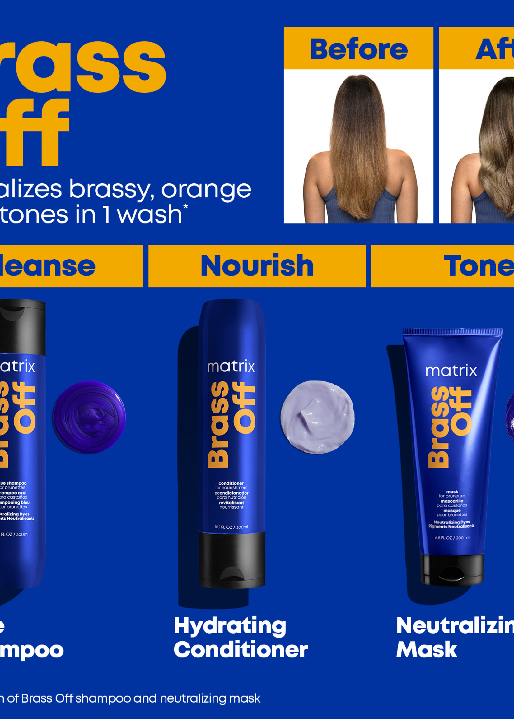 Matrix Matrix Total Results Brass Off Shampoo