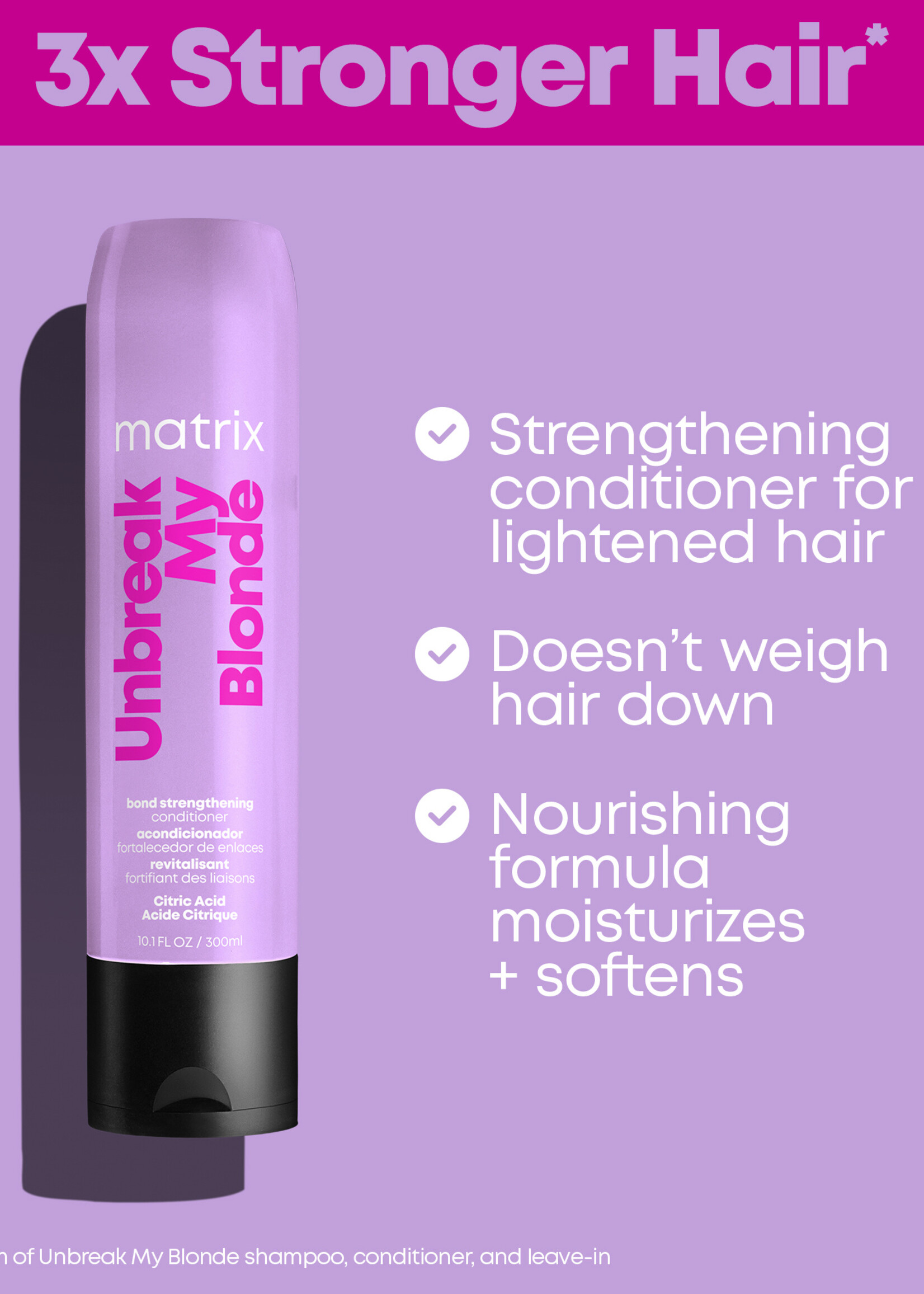 Matrix Matrix Total Results Unbreak My Blonde Conditioner
