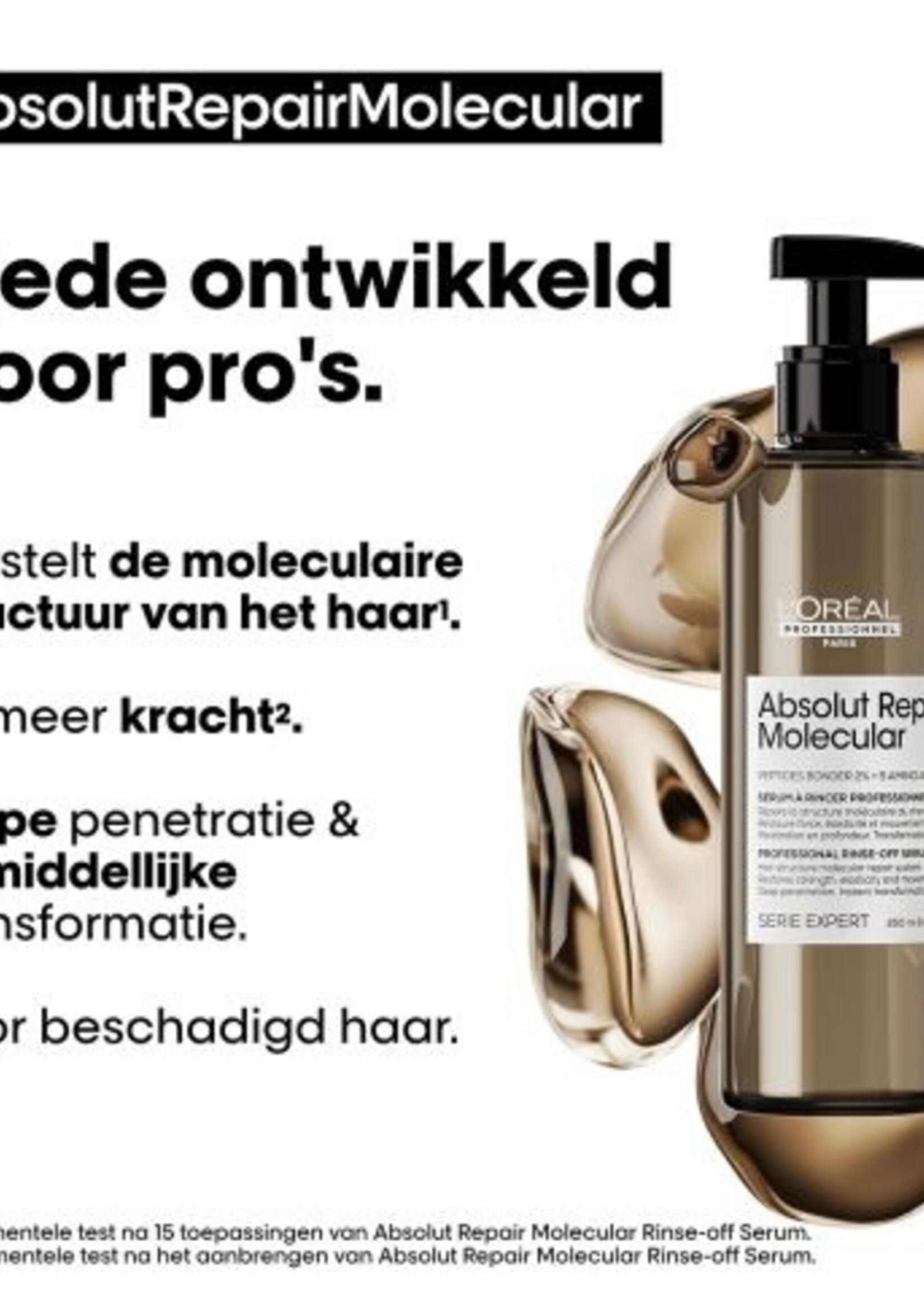 L'Oreal Professionnel L'Oreal SE Absolut Repair Molecular Rinse-Off Serum - 250ml