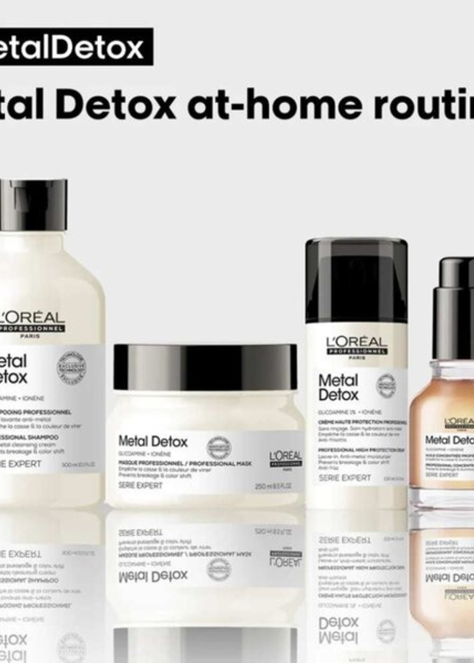 L'Oreal Professionnel L'Oreal Metal Detox High Protection Leave In crème - 100 ml