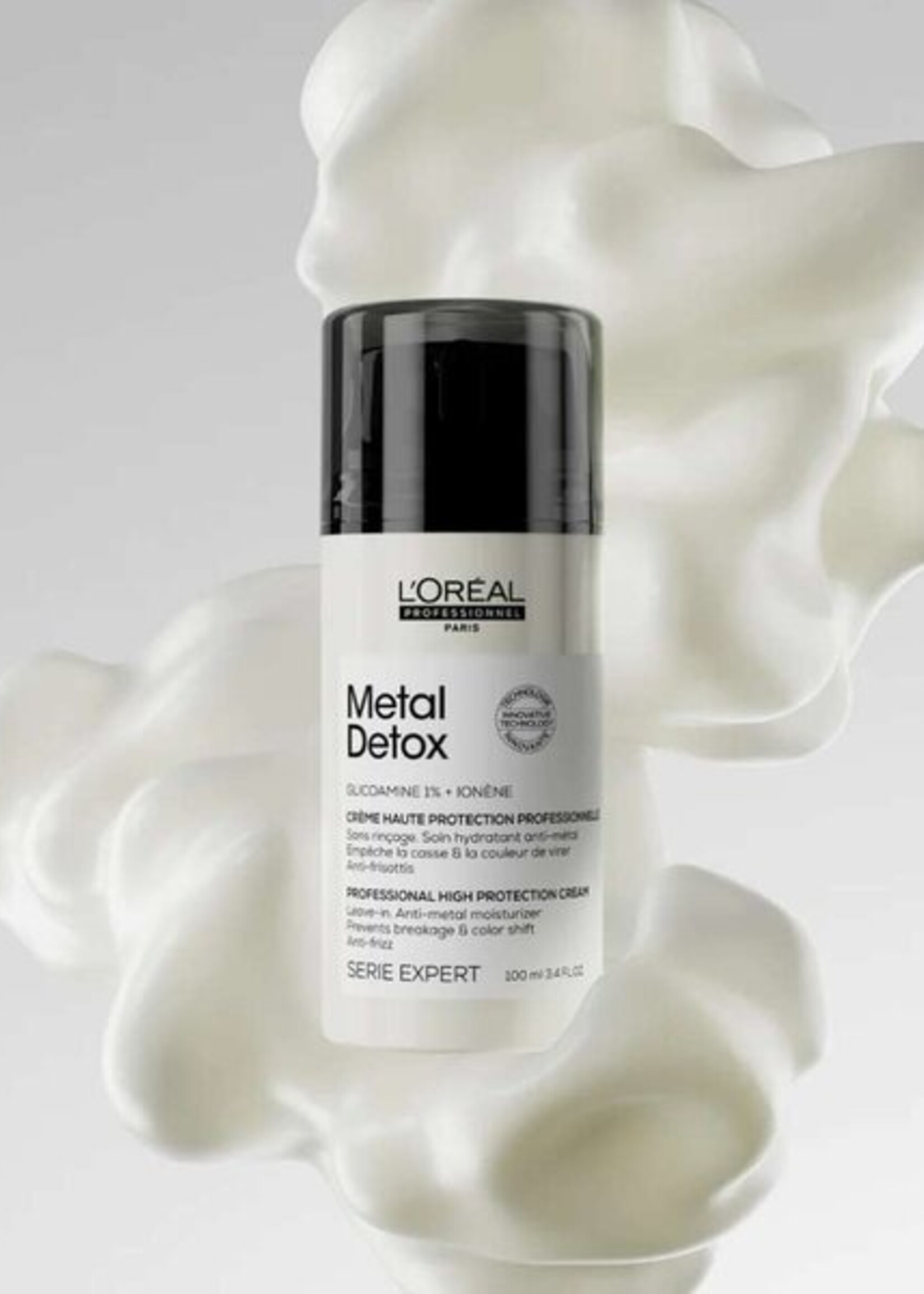 L'Oreal Professionnel L'Oreal Metal Detox High Protection Leave In crème - 100 ml