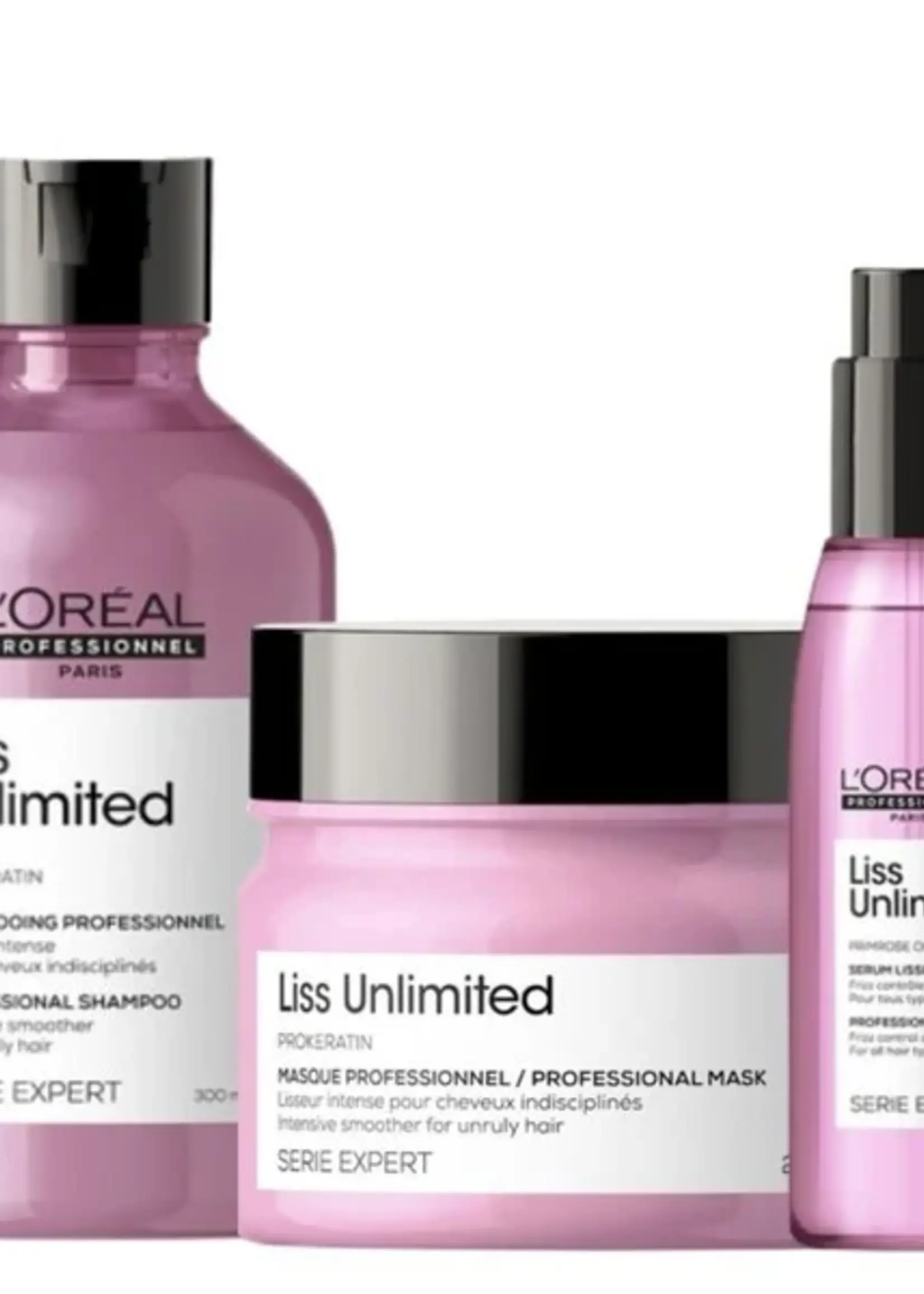 L'Oreal Professionnel L'Oreal Série Expert Liss Unlimited Triple Set - 300+250+125ml