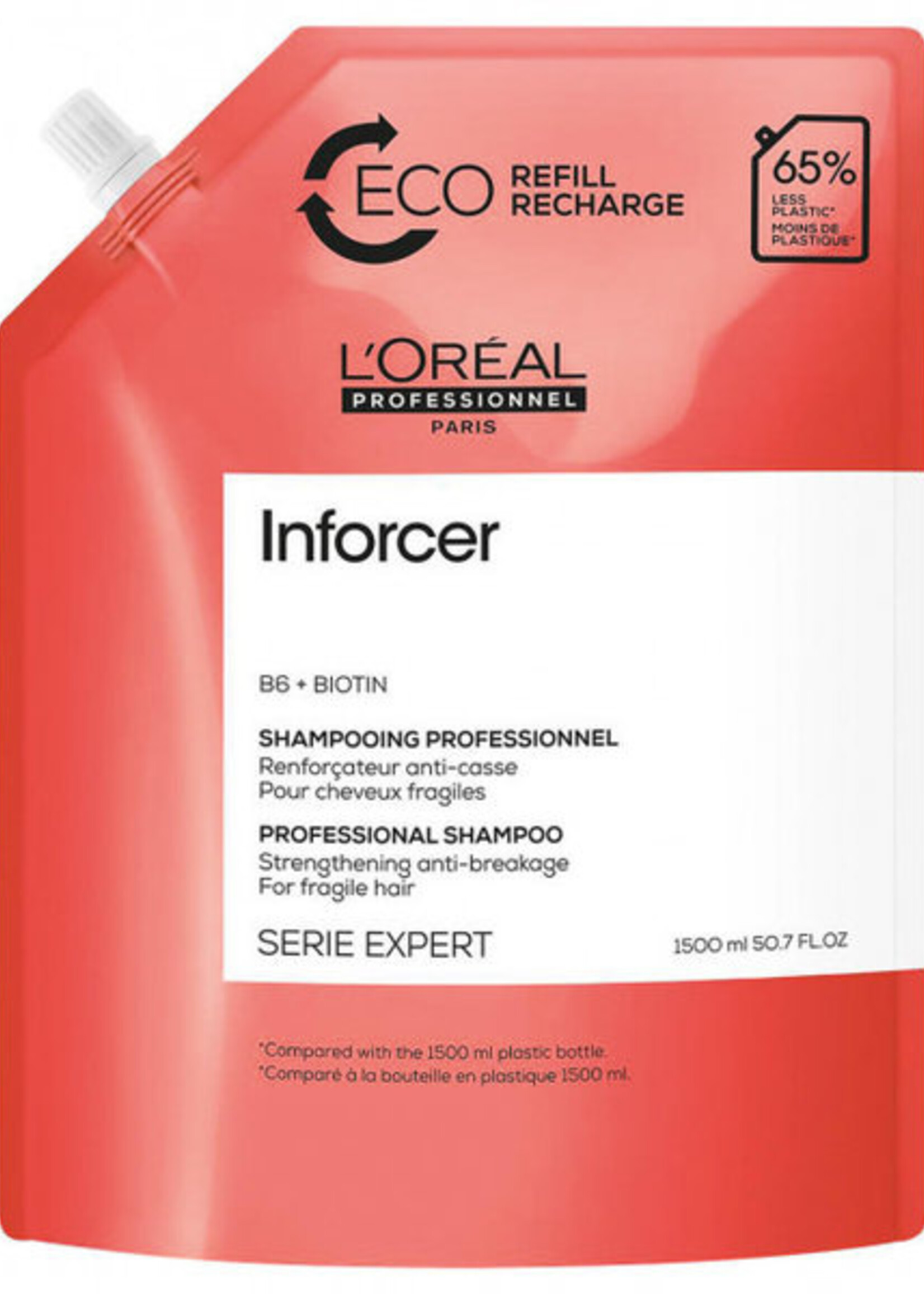 L'Oreal Professionnel L'Oreal SE Inforcer Shampoo Refill - 1500ml