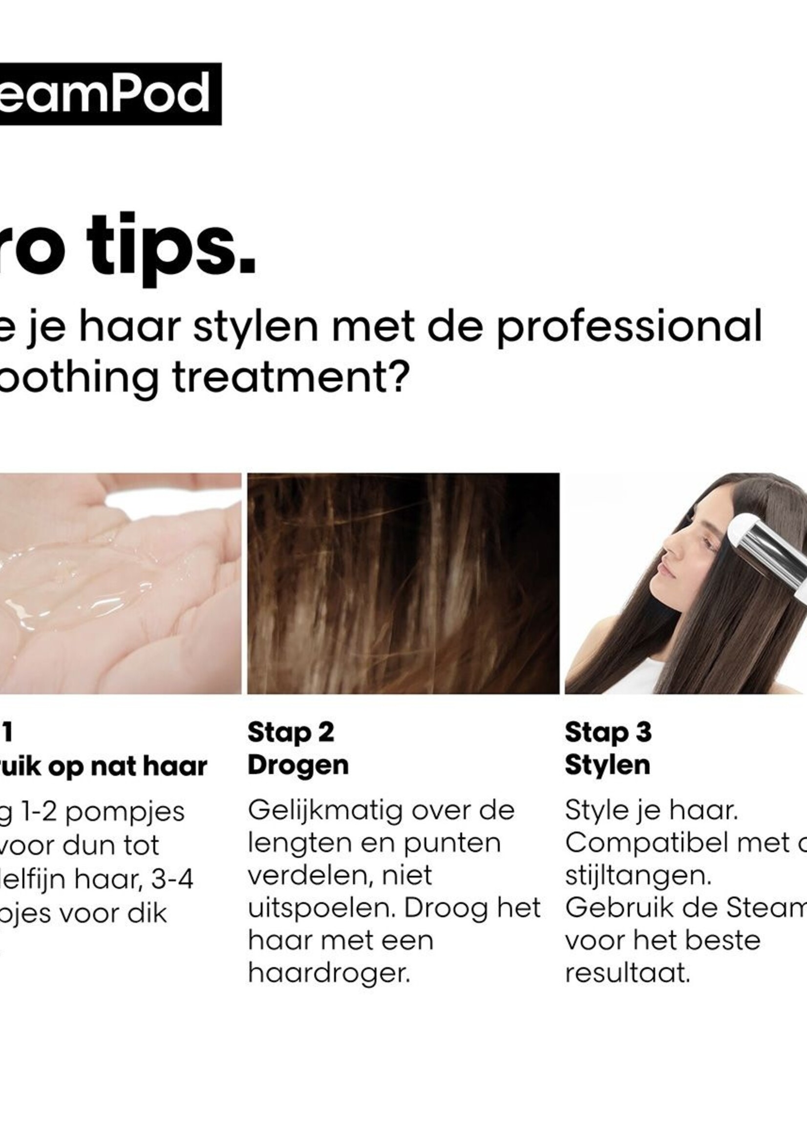 L'Oreal Professionnel L'Oreal Steampod Smoothing Treatment - 50ml