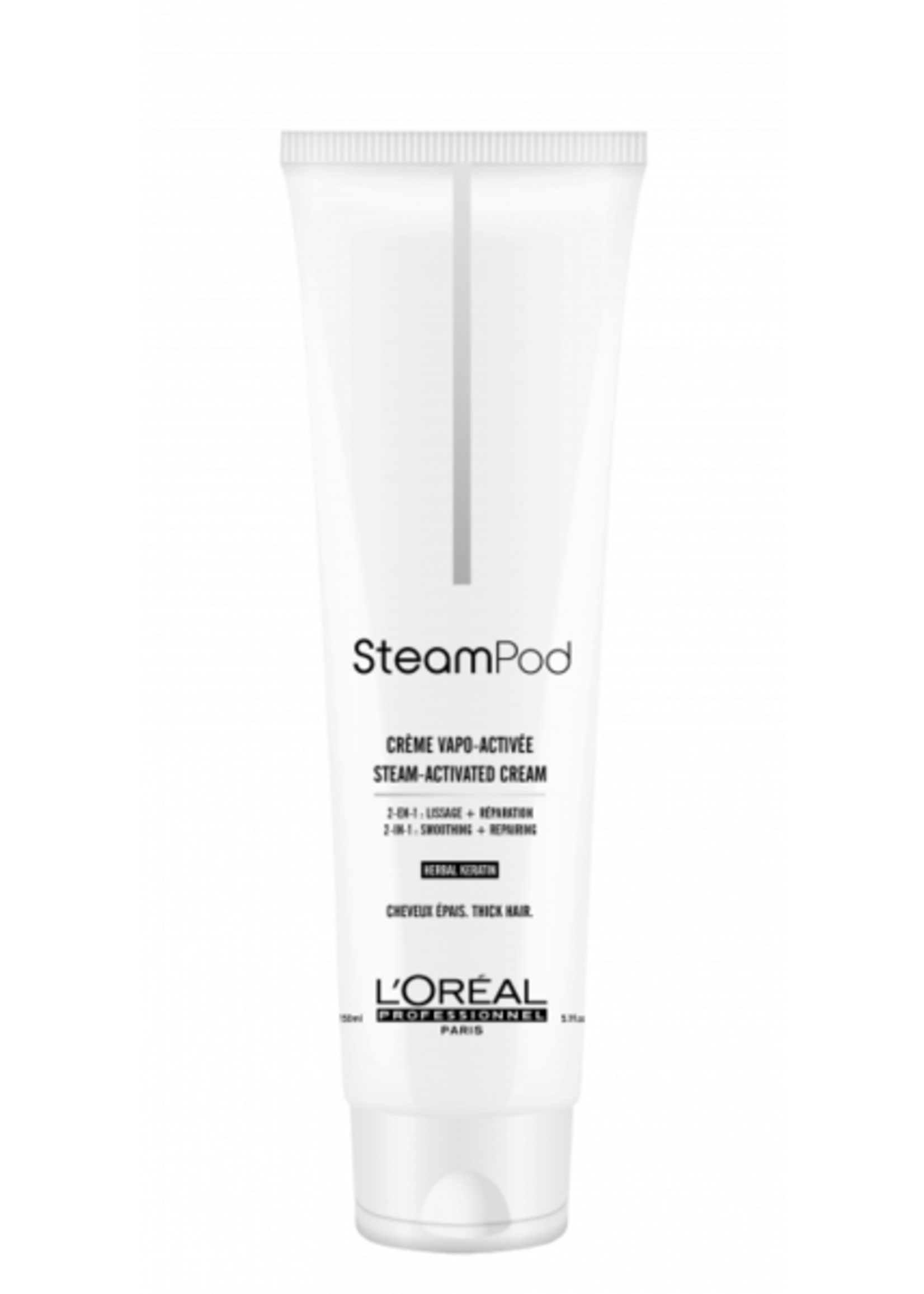 L'Oreal Professionnel L'Oreal Steampod Smoothing Cream Dik Haar - 150ml