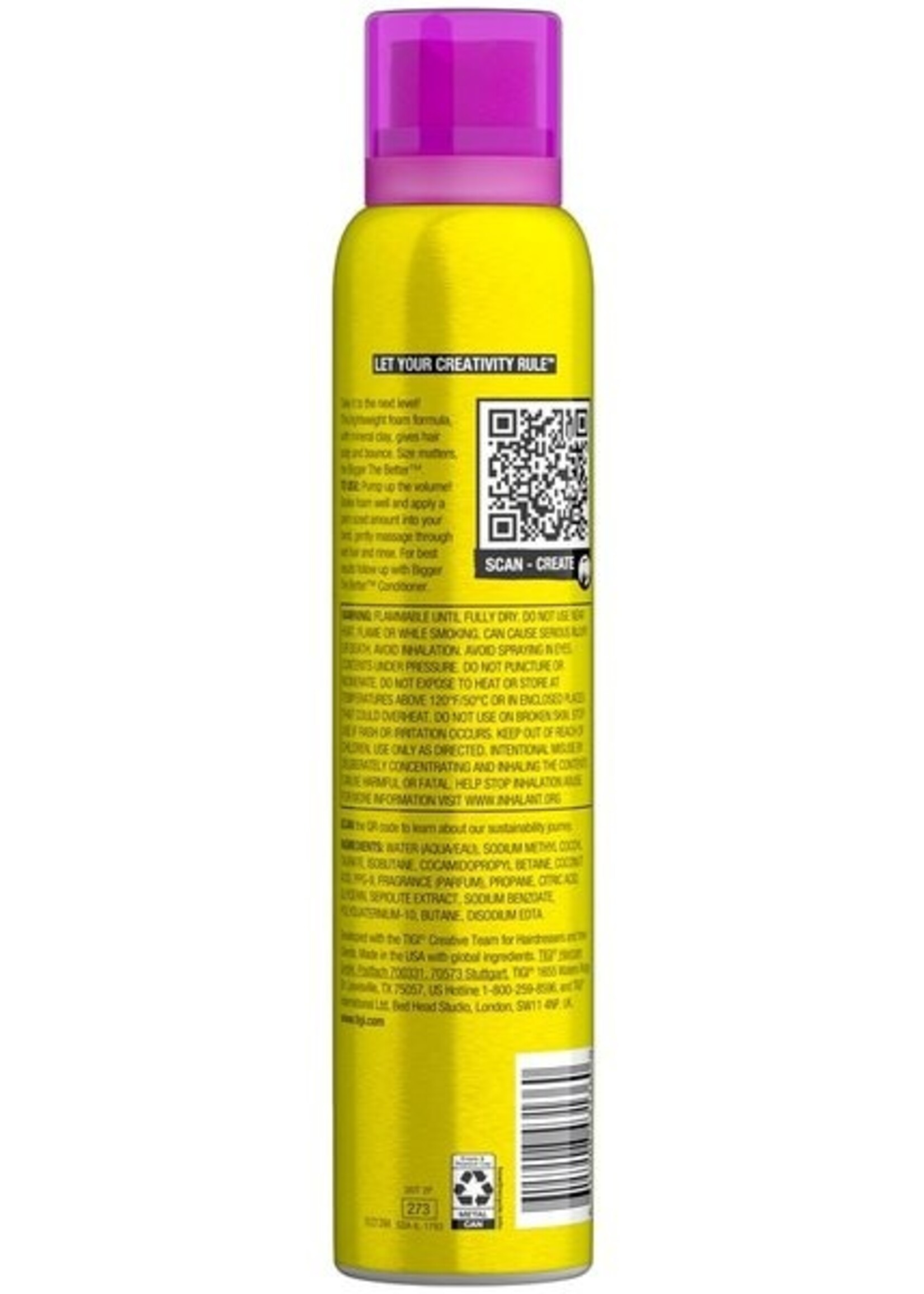 Tigi TIGI Bigger The Better Volume Foam Shampoo 200ml
