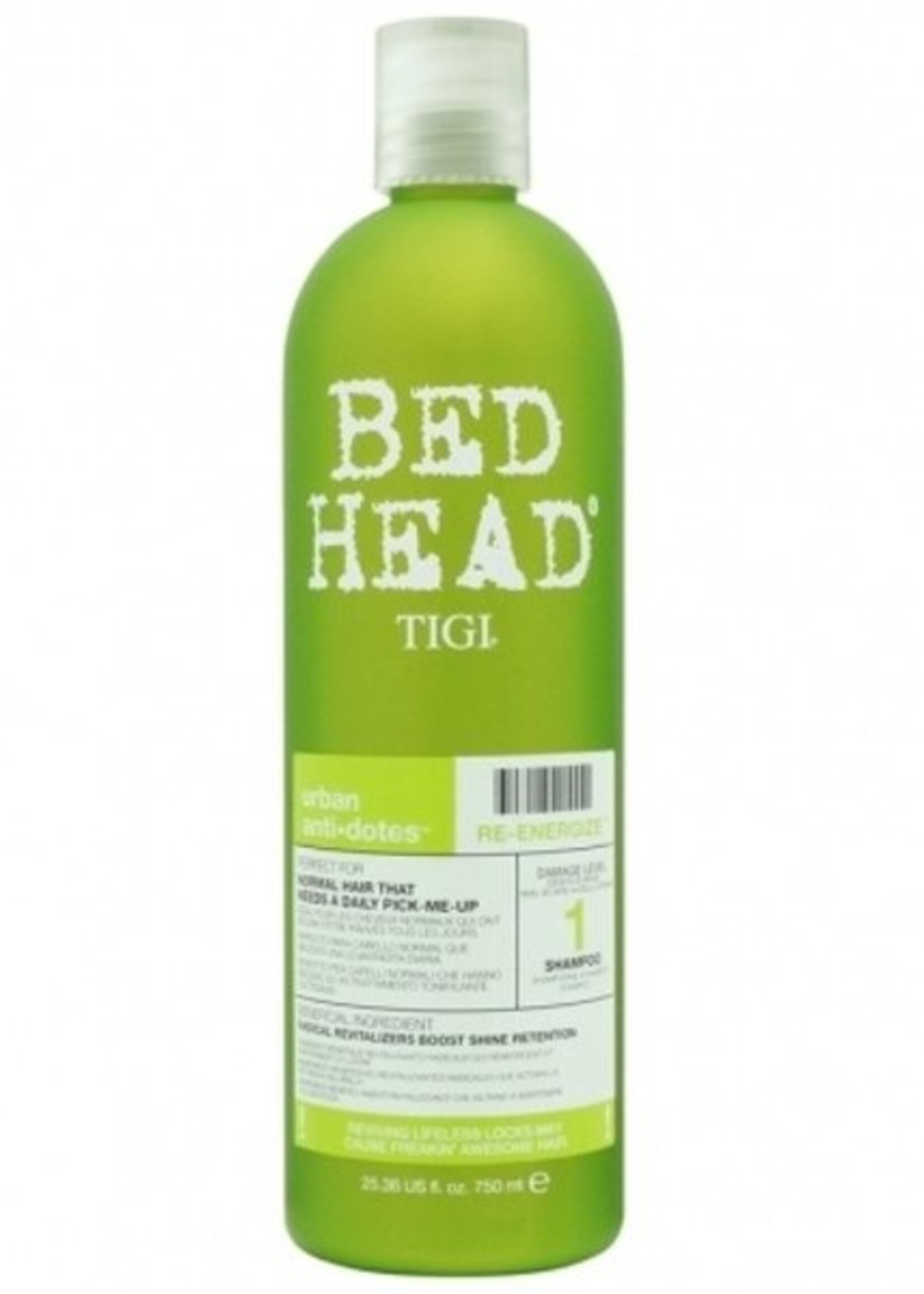 Tigi TIGI Bed Head Re-Energize Shampoo 750ml
