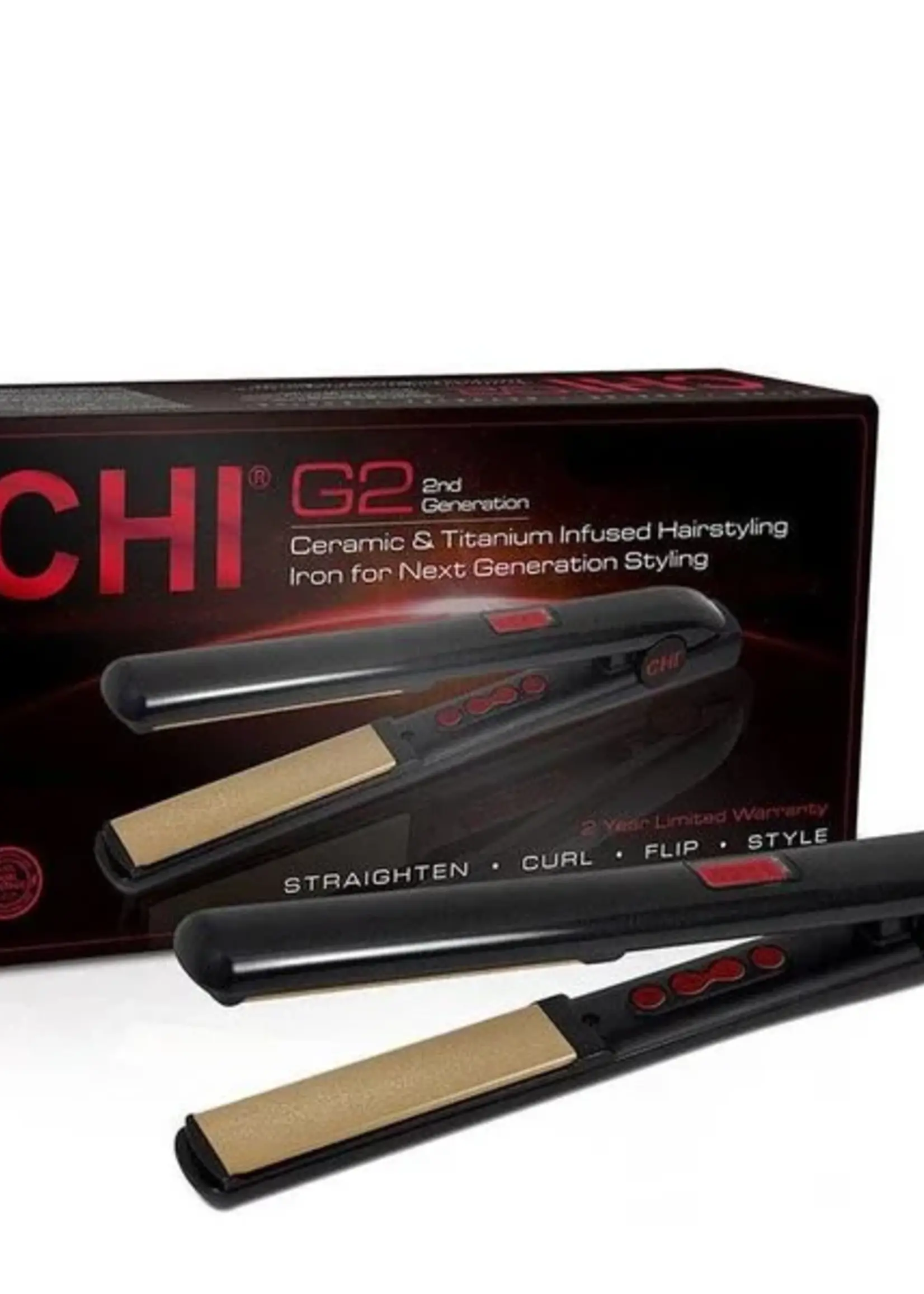 CHI CHI G2 Keramische & Titanium Stijltang - Auto Shut-off