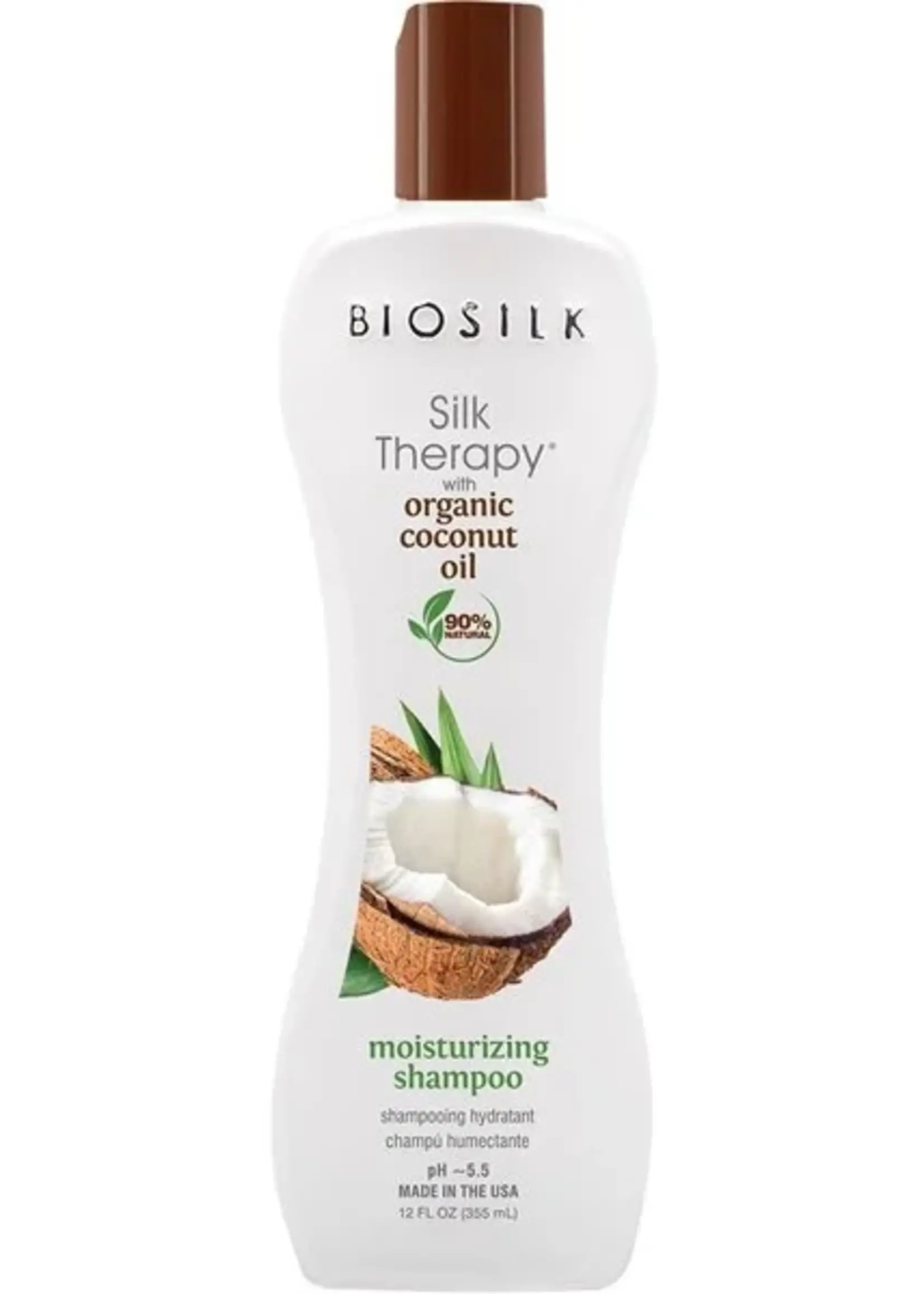 Biosilk Biosilk Organic Coconut Oil Moisturizing Shampoo - 355ml