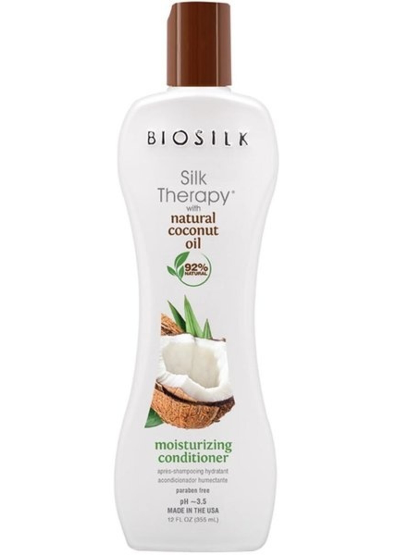 Biosilk Biosilk Organic Coconut Oil Moisturizing Conditioner - 355ml