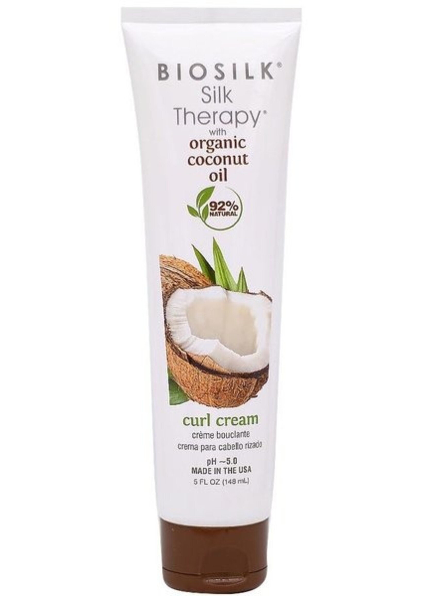 Biosilk Biosilk Organic Coconut Curl Cream - 148ml