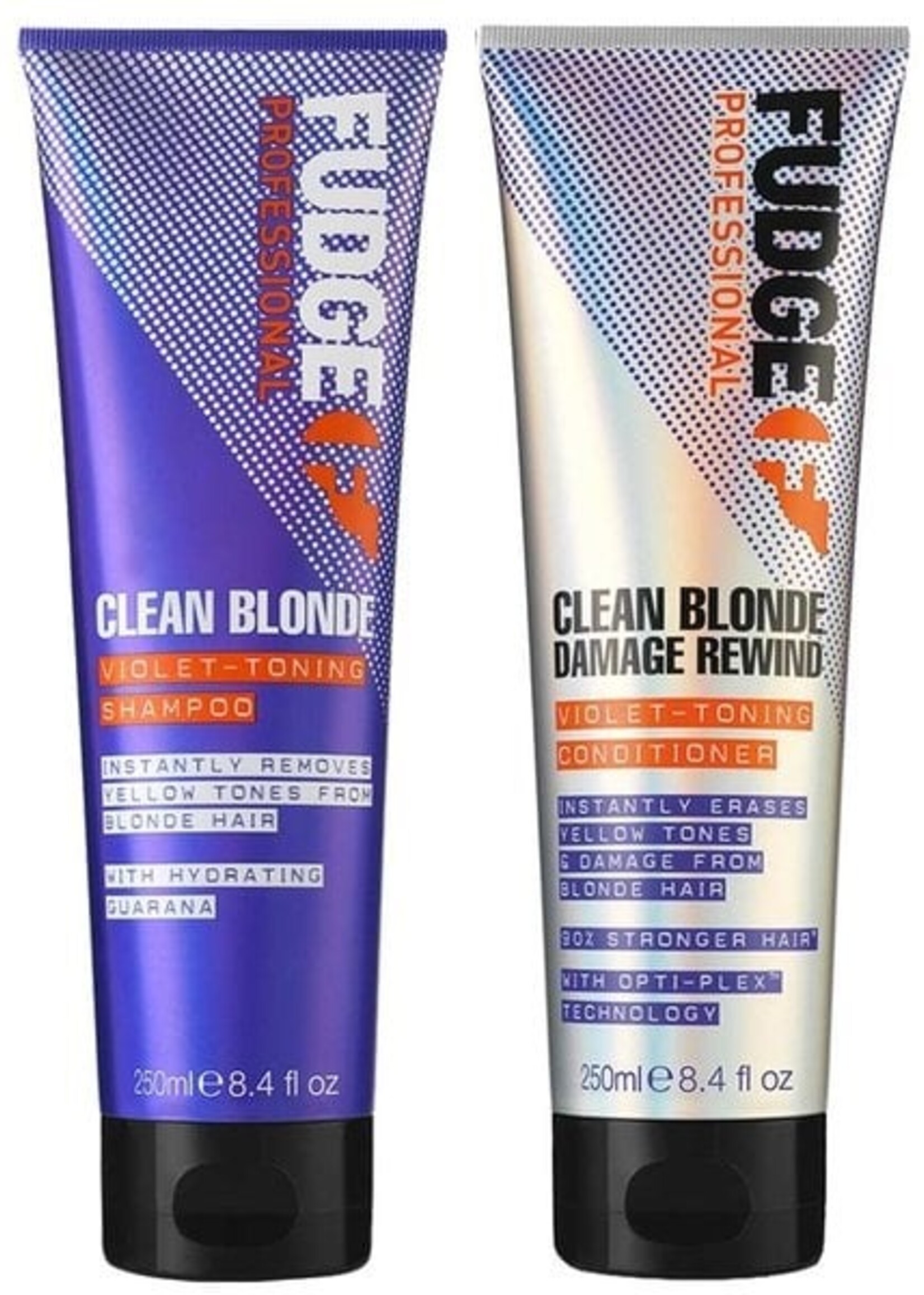 Fudge Fudge Clean Blonde Violet Duo Set - 2x 250ml