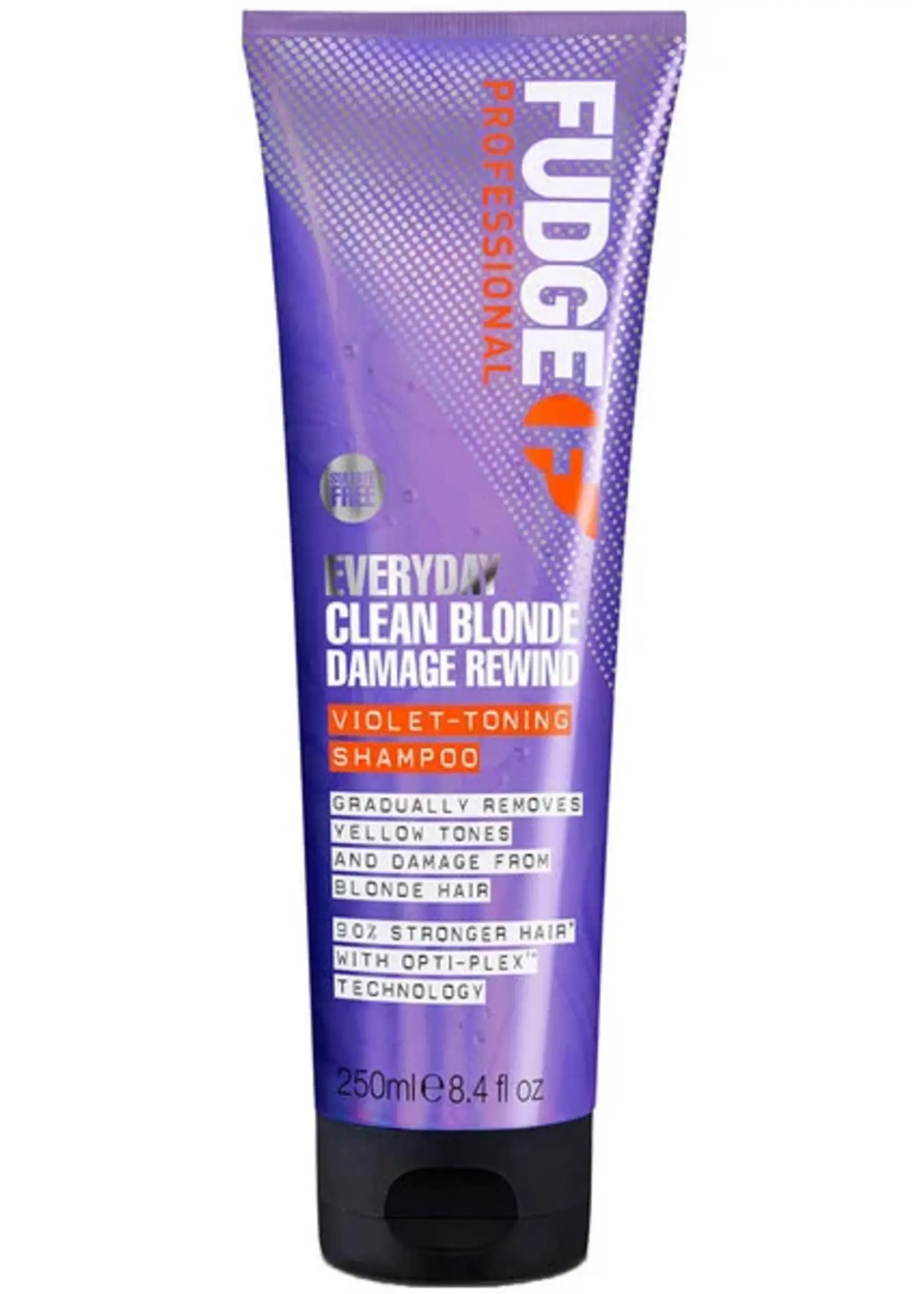 Fudge Fudge Everyday Clean Blonde Damage Rewind Violet Shampoo - 250ml