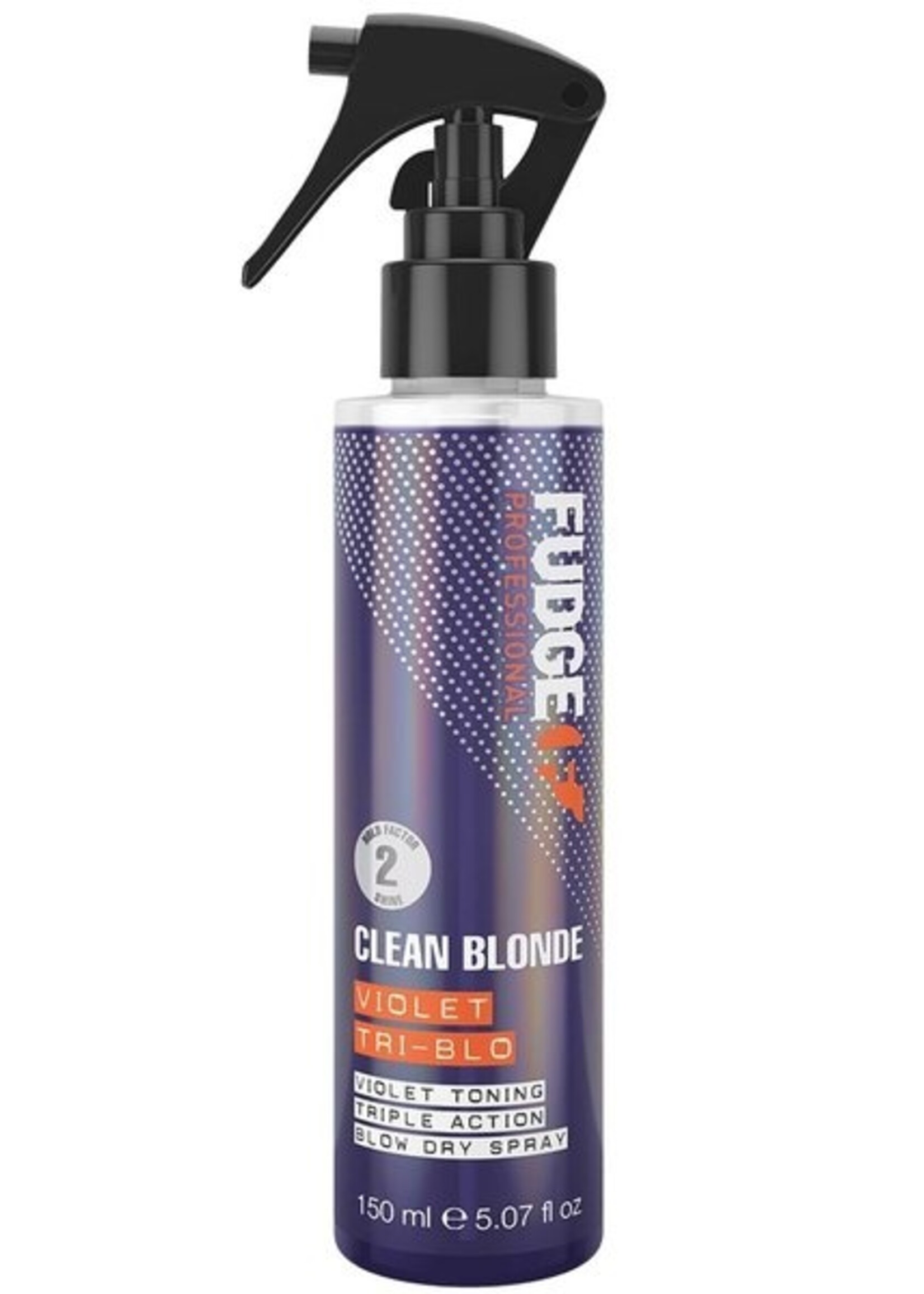 Fudge Fudge Clean Blonde Violet Tri-Blo Spray - 150ml