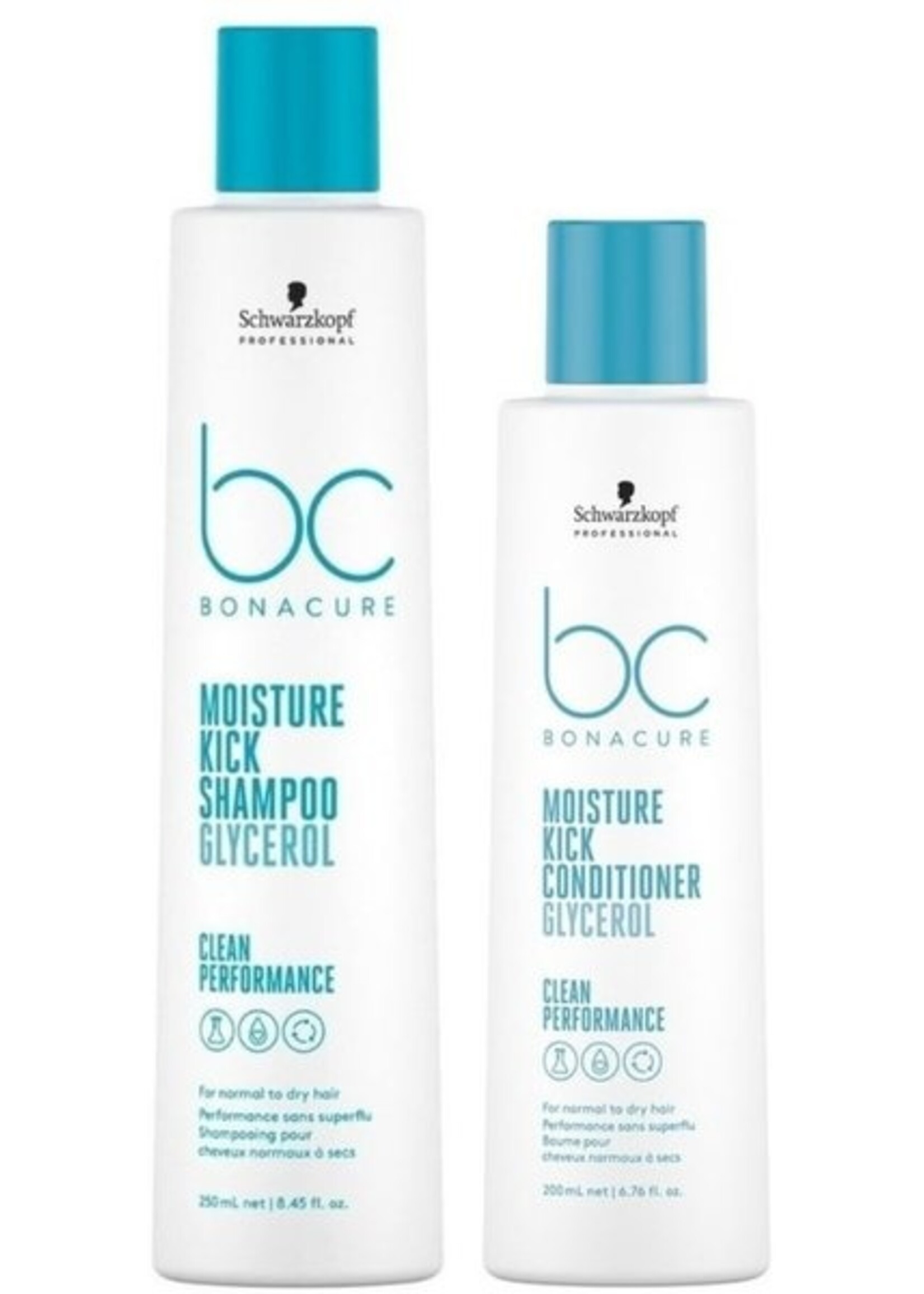 Schwarzkopf Professional Schwarzkopf Bonacure Moisture Kick Duo Set - 250+200ml