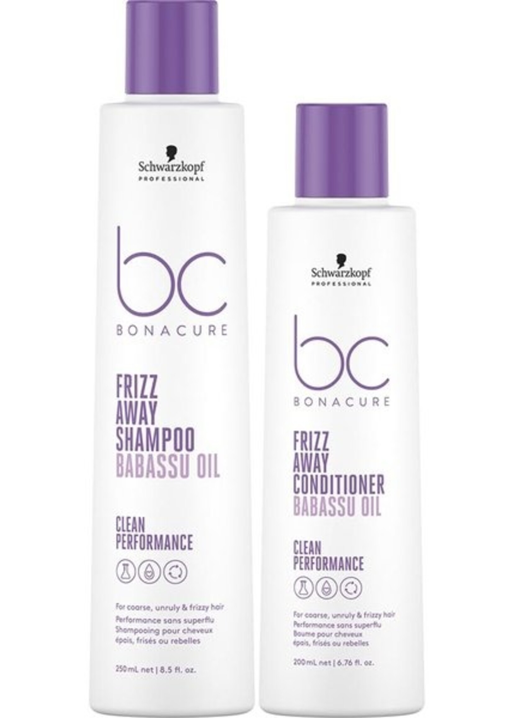 Schwarzkopf Professional Schwarzkopf Bonacure Frizz Away Duo Set - 250+200ml