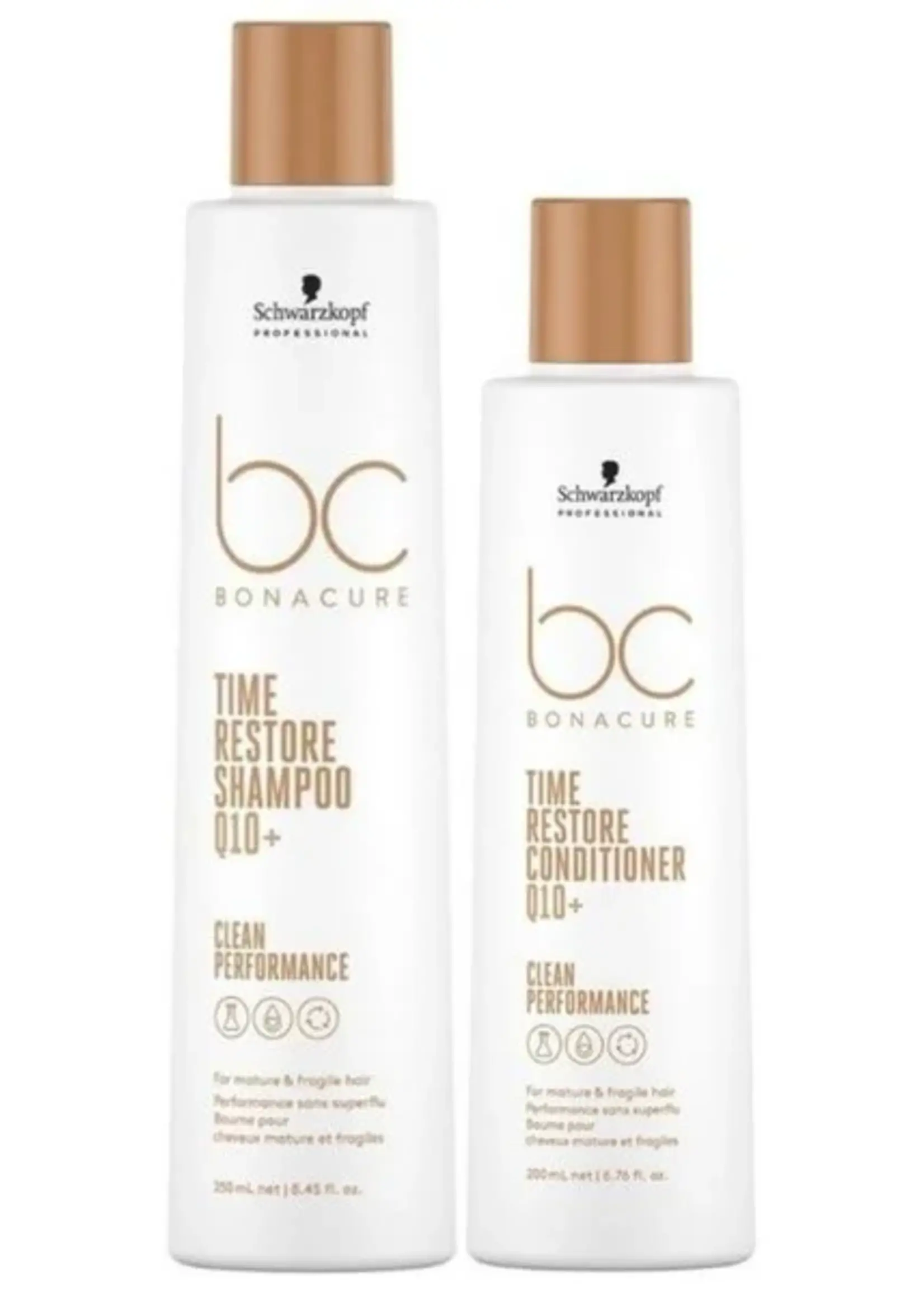 Schwarzkopf Professional Schwarzkopf BC Q10+ Time Restore Duo Set - 250+200ml