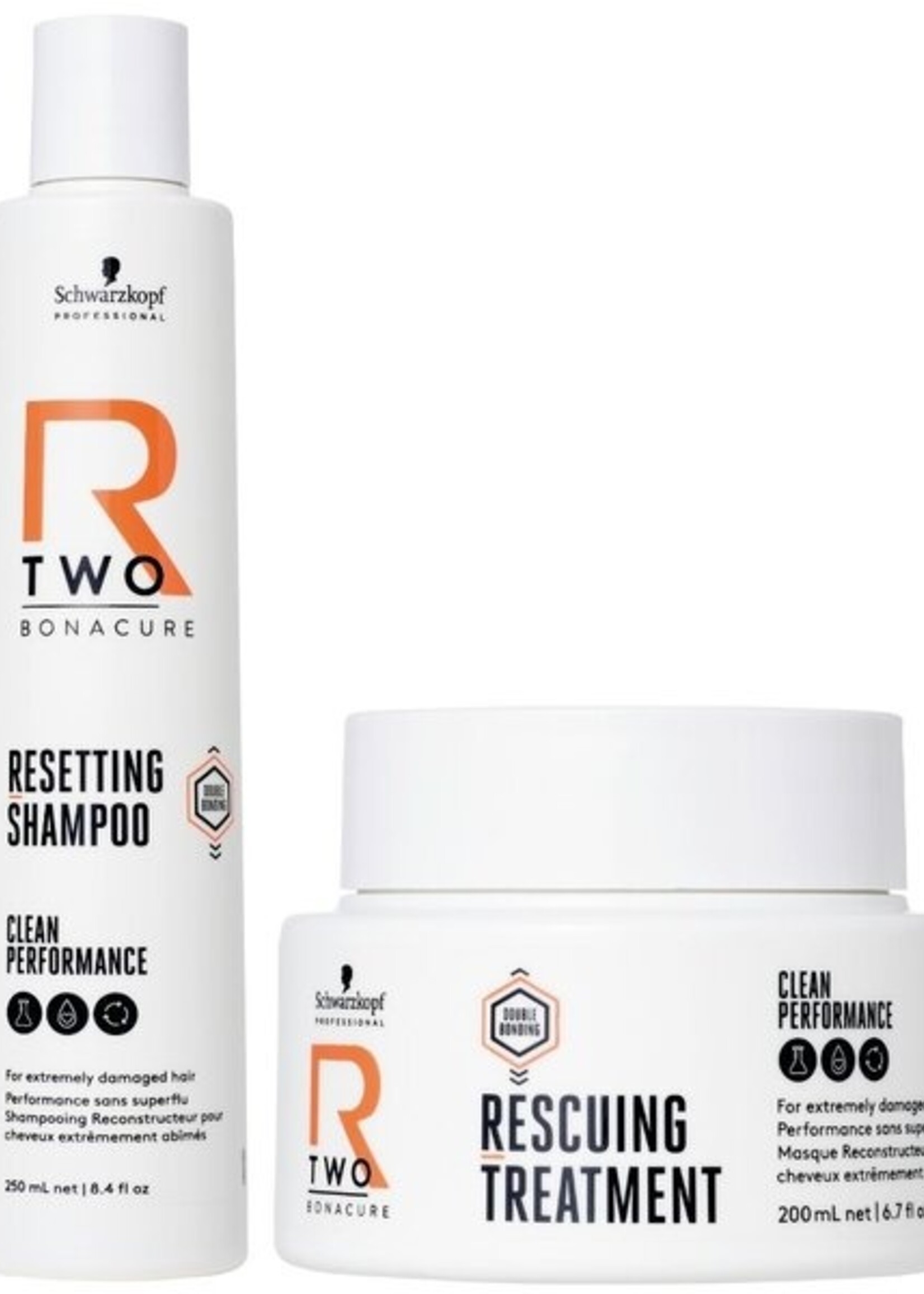 Schwarzkopf Professional Schwarzkopf R-Two Reset + Rescue Set - 250+200ml