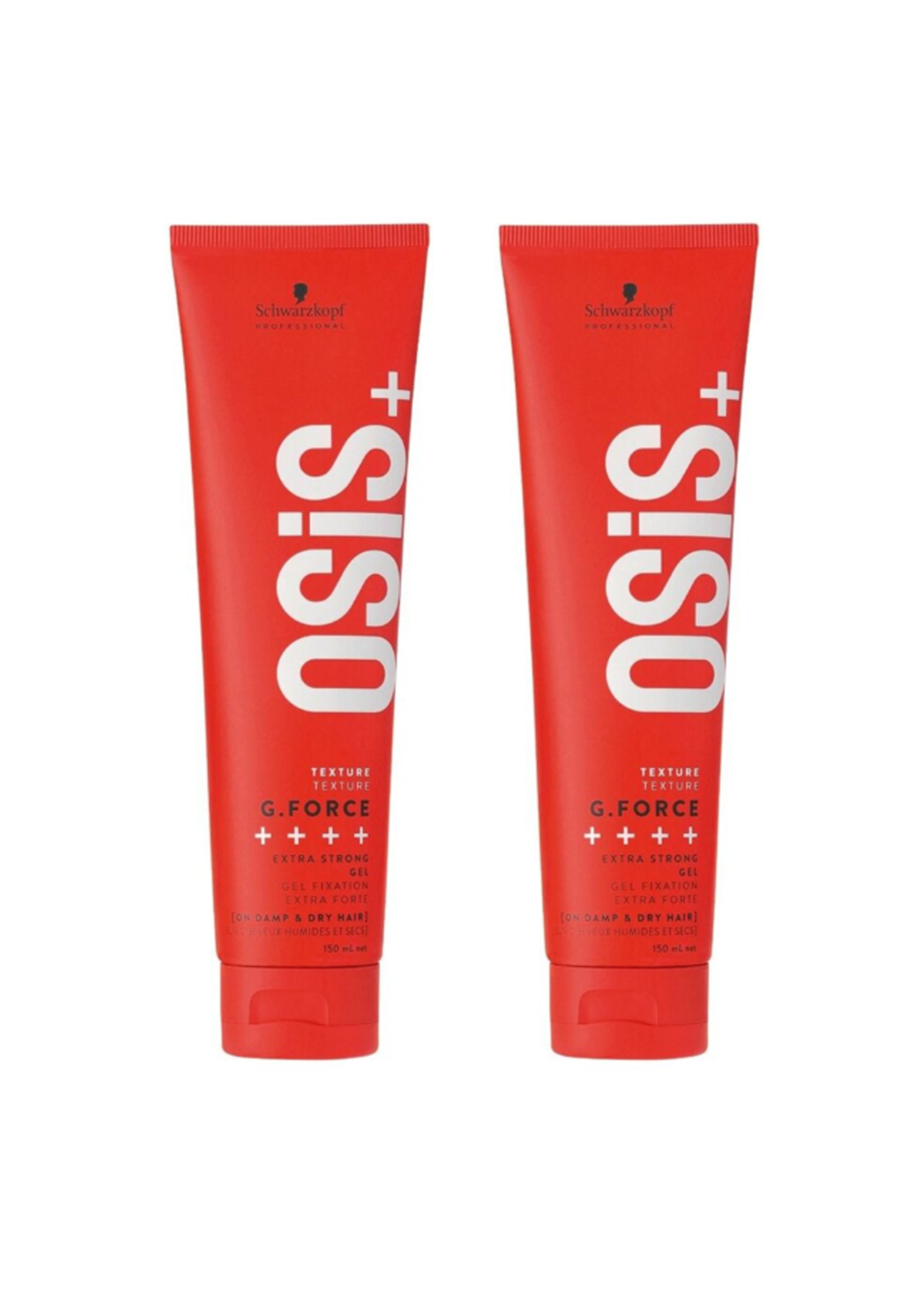 Schwarzkopf Professional Schwarzkopf OSiS+ Texture G. Force Extra Strong Gel Duo Set - 2x150ml