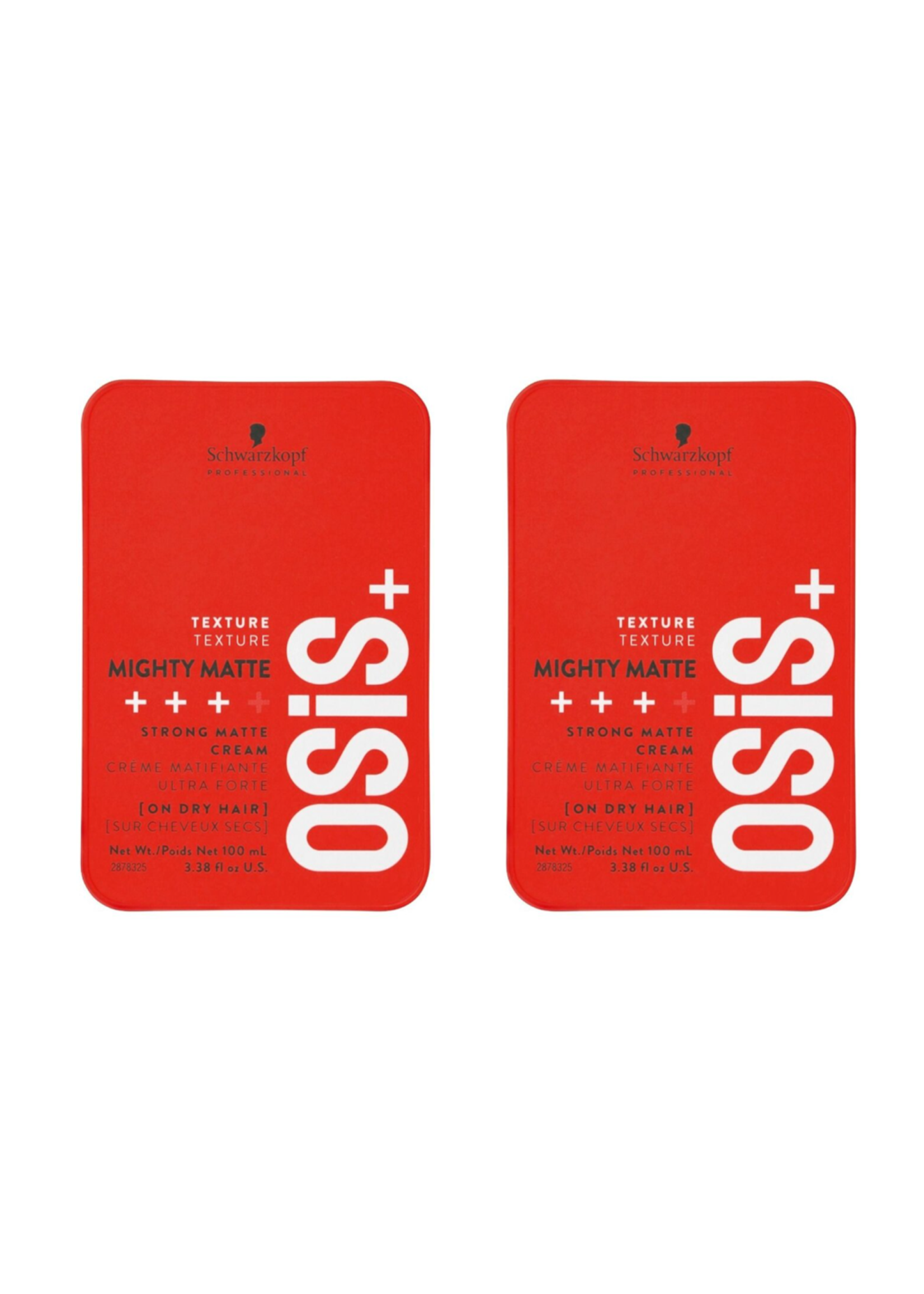 Schwarzkopf Professional Schwarzkopf OSiS+ Texture Mighty Matte Strong Matte Cream Duo Set - 2x100ml