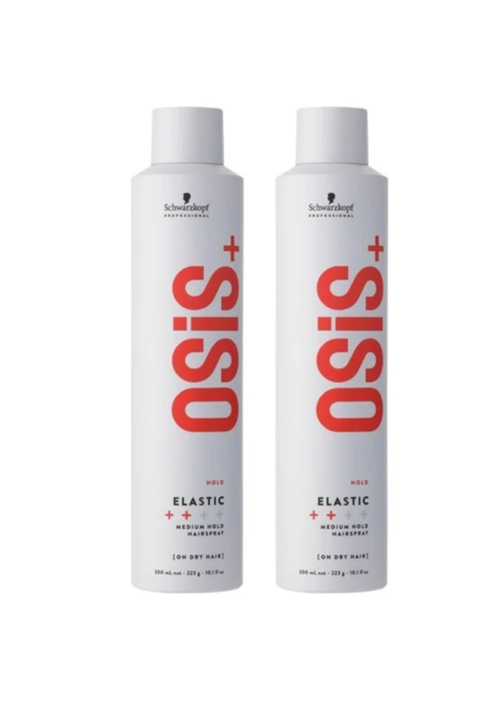 Schwarzkopf Professional Schwarzkopf OSiS+ Hold Elastic Medium Hold Hairspray Duo Set - 2x500ml