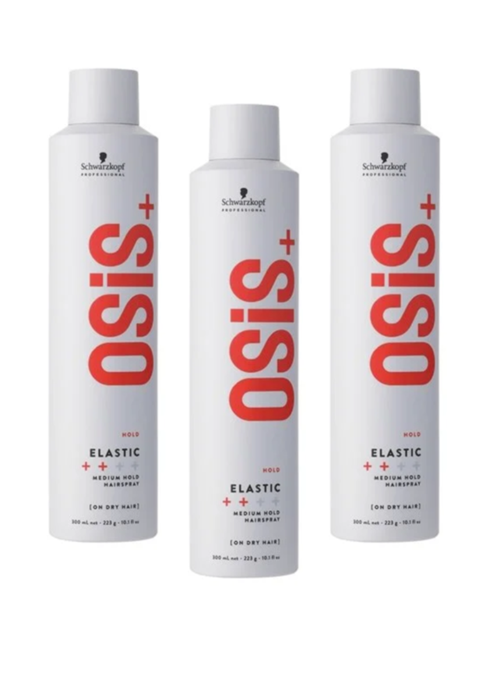 Schwarzkopf Professional Schwarzkopf OSiS+ Hold Elastic Medium Hold Hairspray Triple Set - 3x500ml