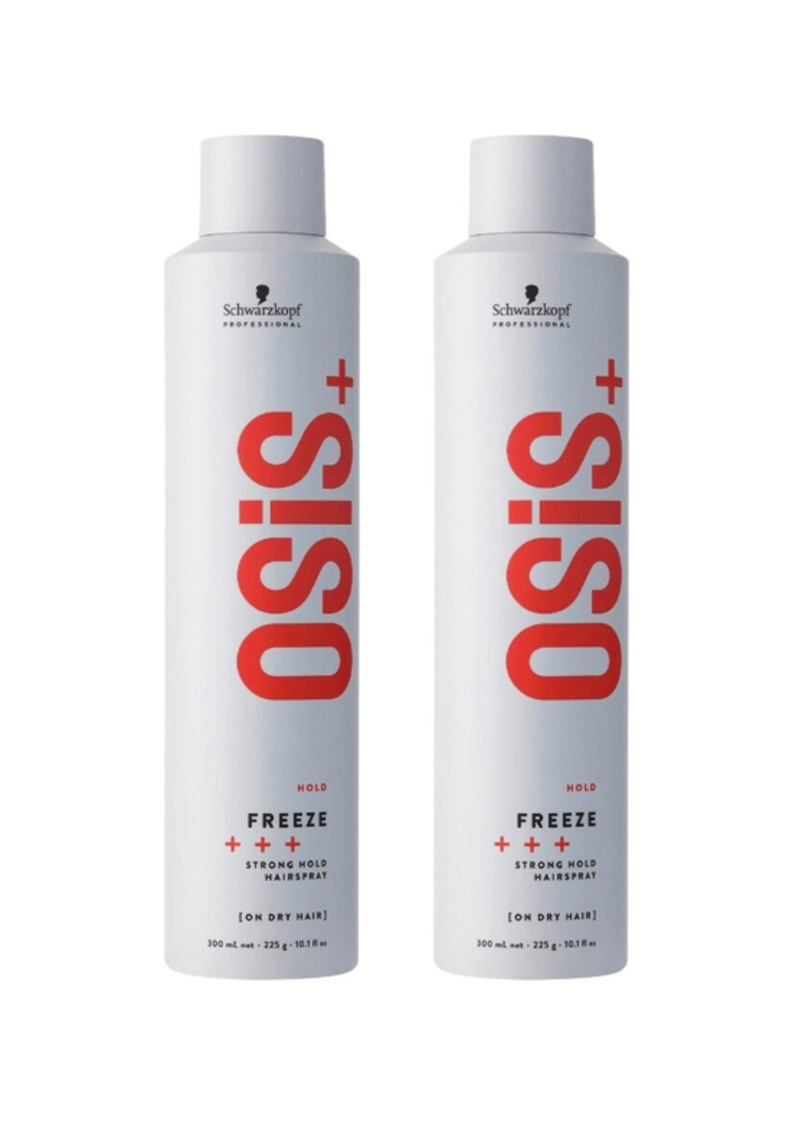 Schwarzkopf Professional Schwarzkopf OSiS+ Hold Freeze Strong Hold Hairspray Duo Set - 2x500ml