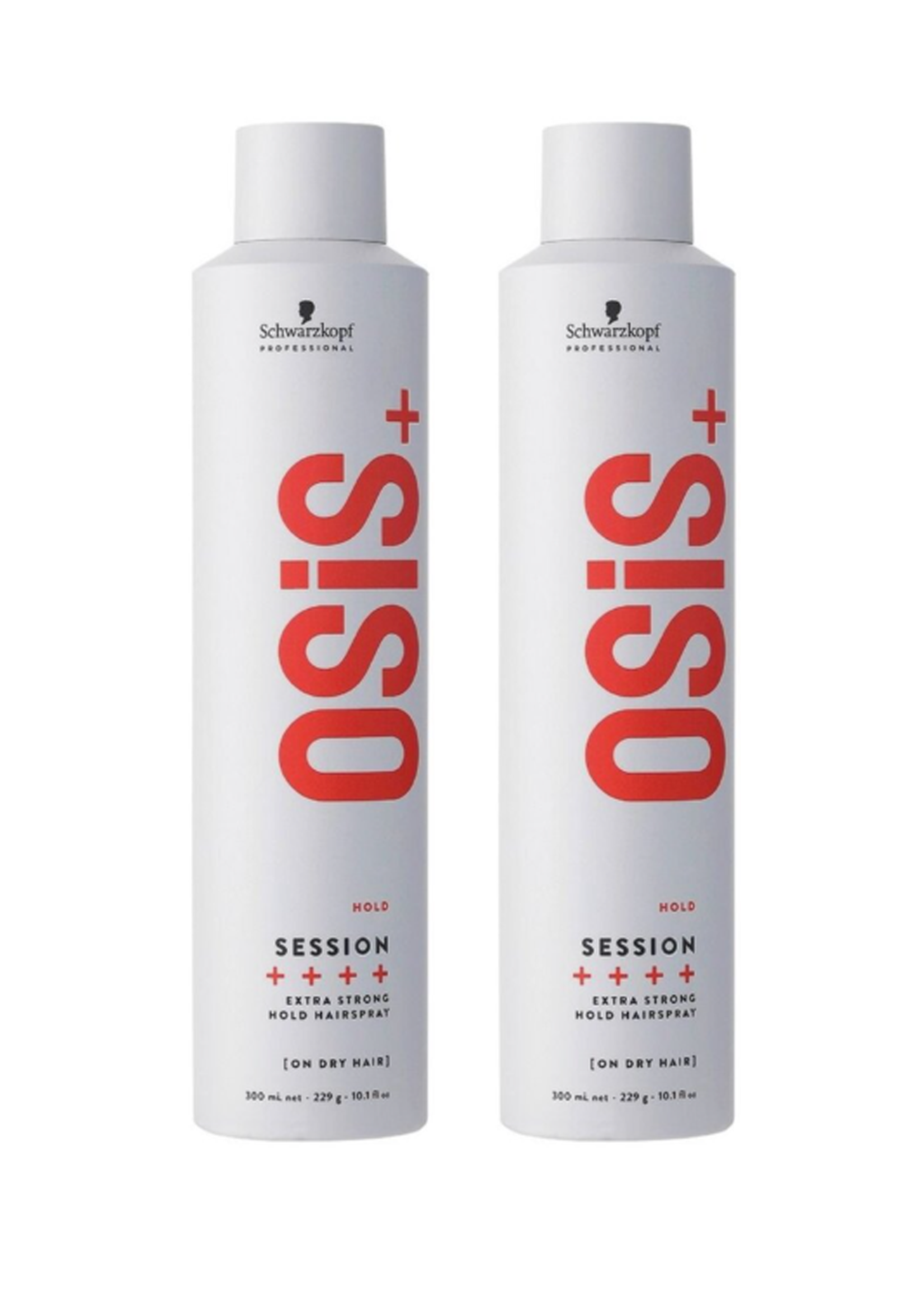 Schwarzkopf Professional Schwarzkopf OSiS+ Hold Session Extra Strong Hold Hairspray Duo Set - 2x500ml