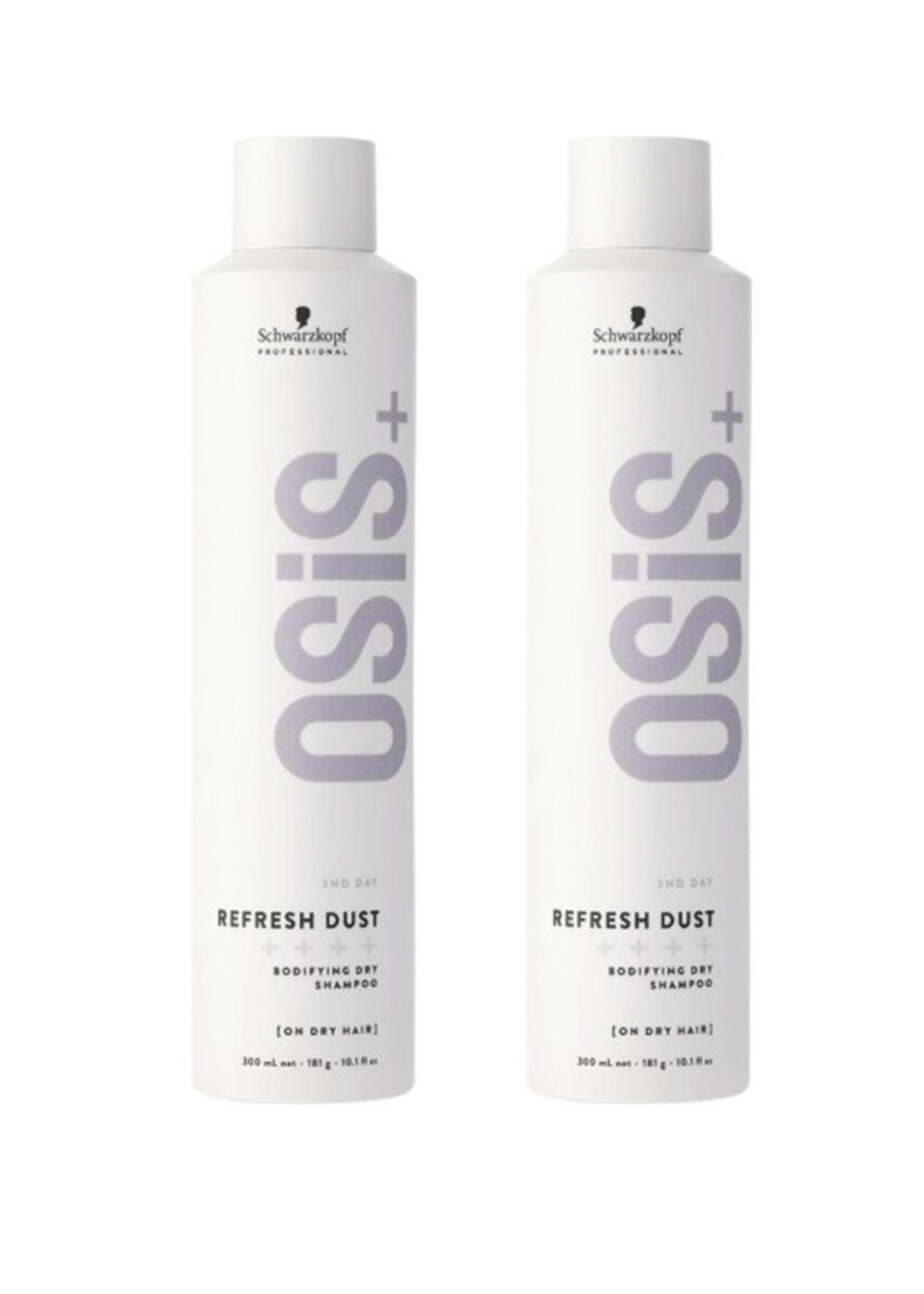 Schwarzkopf Professional Schwarzkopf Osis+ Texture Refresh Dust Droogshampoo Duo Set - 2x300ml