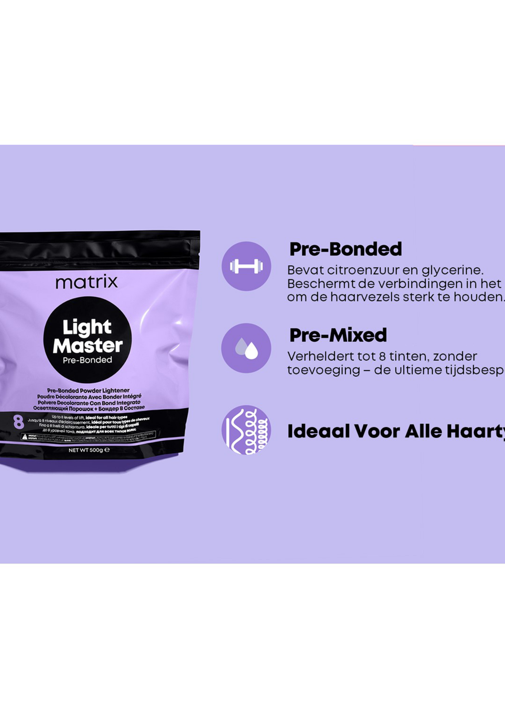 Matrix Matrix Light Master 8 Pre-Bonded - 500gr.